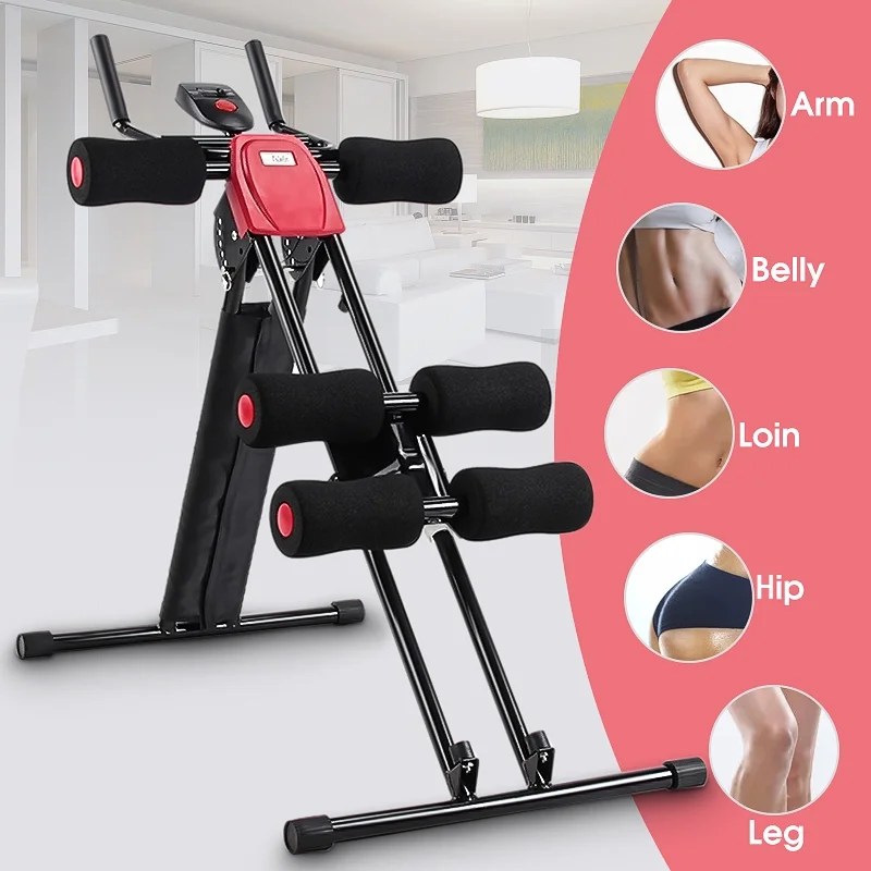 Sports Abdominal Roller Machine AB ABS Gym Muscle Exerciser Trainer
