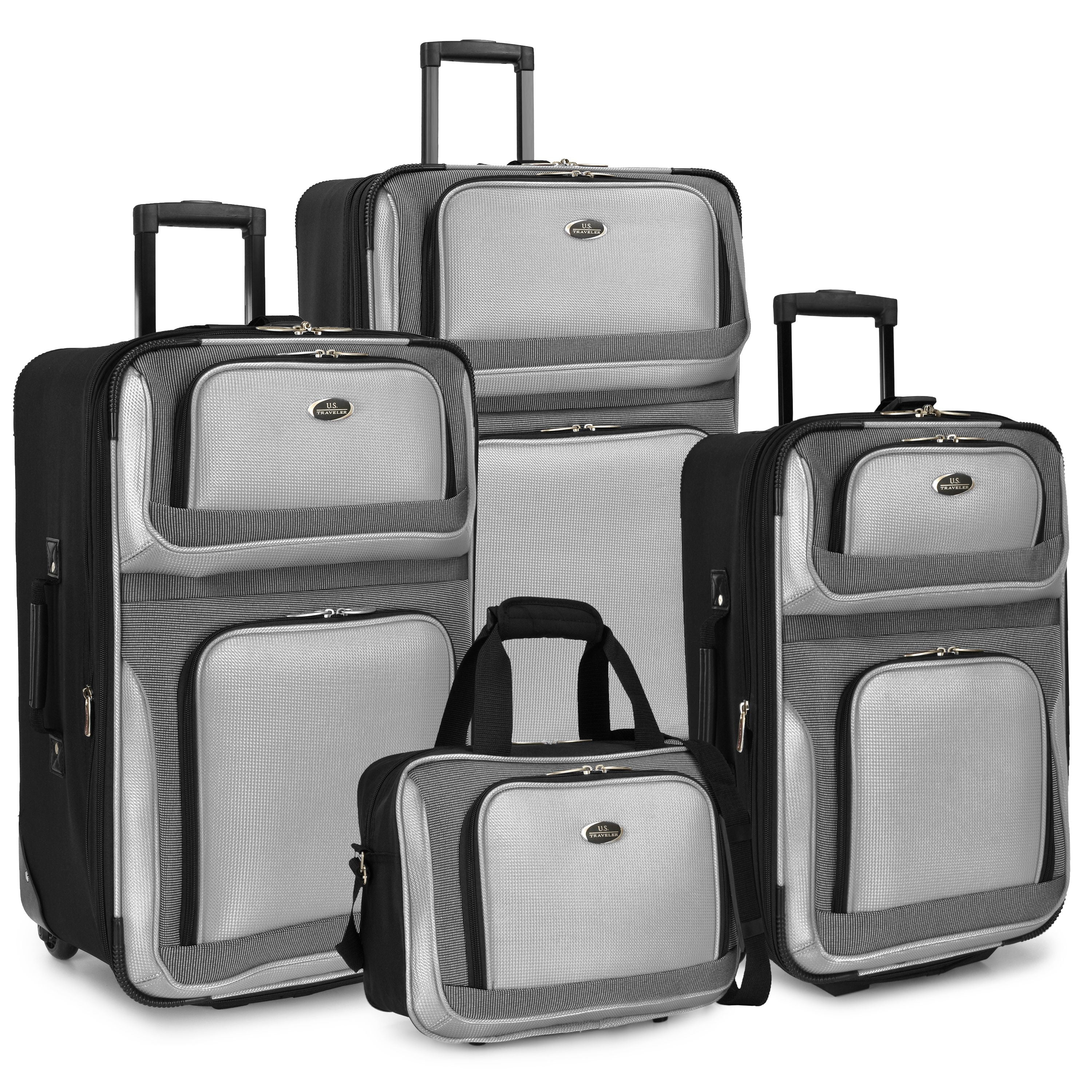 U.S. Traveler New Yorker 4Piece Luggage Set