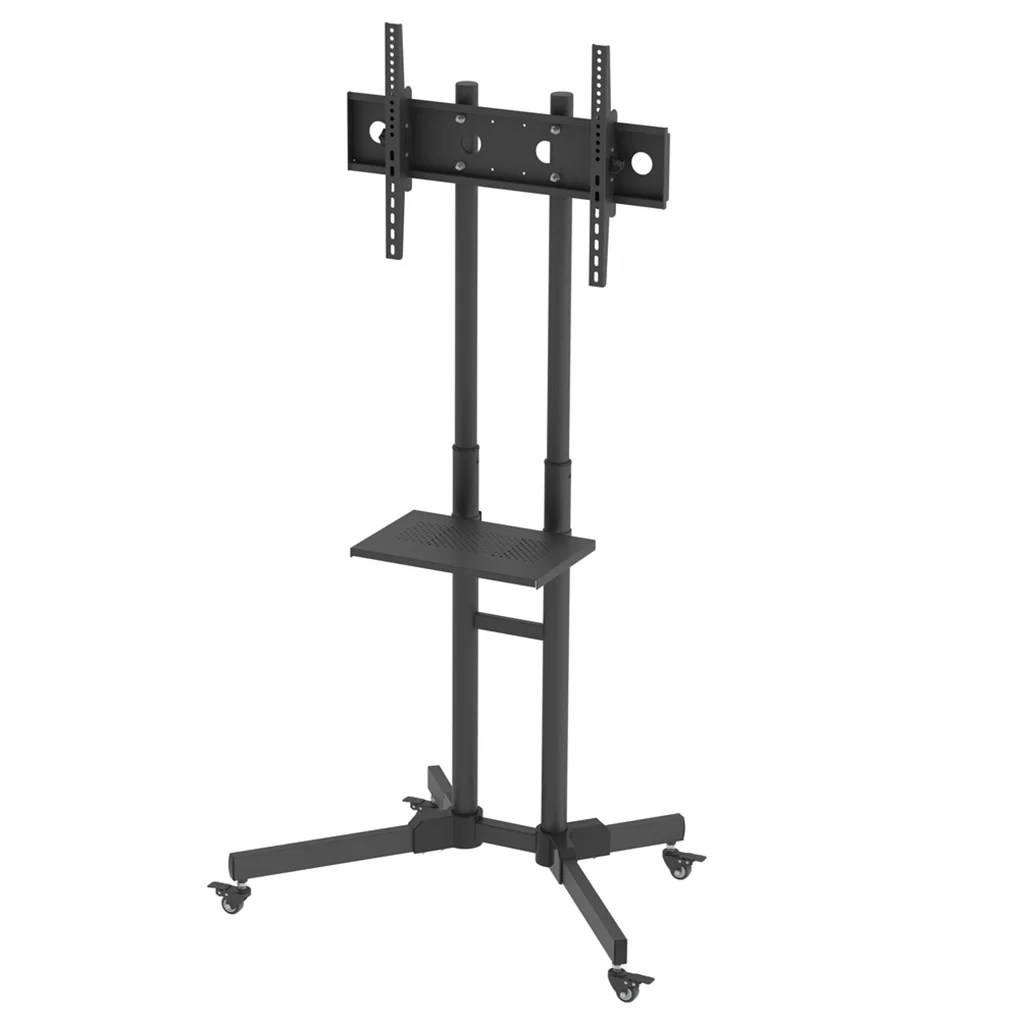 LEADZM 4065 Inch Television Trolley Wall Mount Bracket Mobile TV Stand Floor Stand Rolling TV