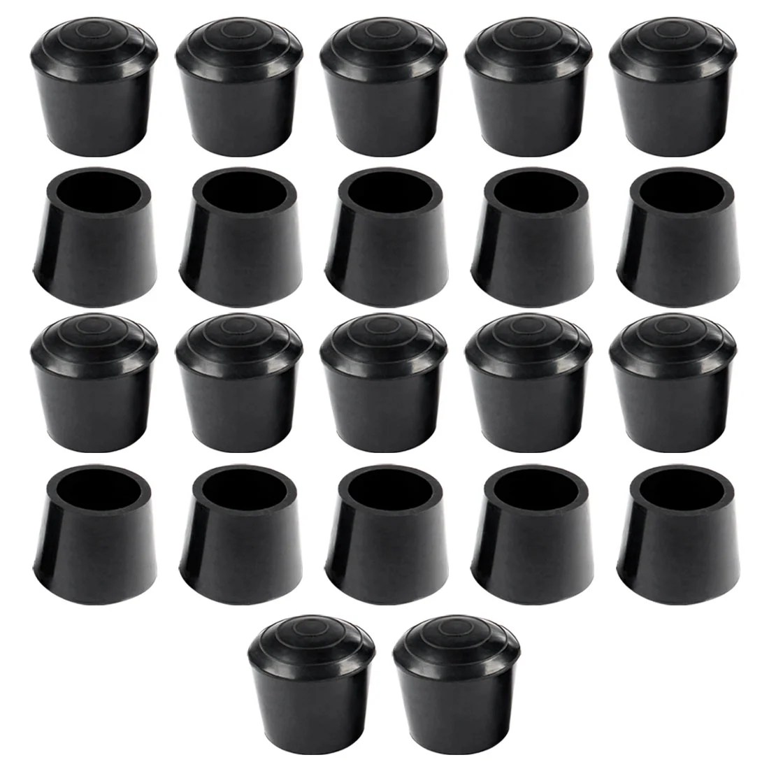 Rubber Leg Cap End Tip Furniture Feet Protector 32mm 1 1/4" Inner Dia
