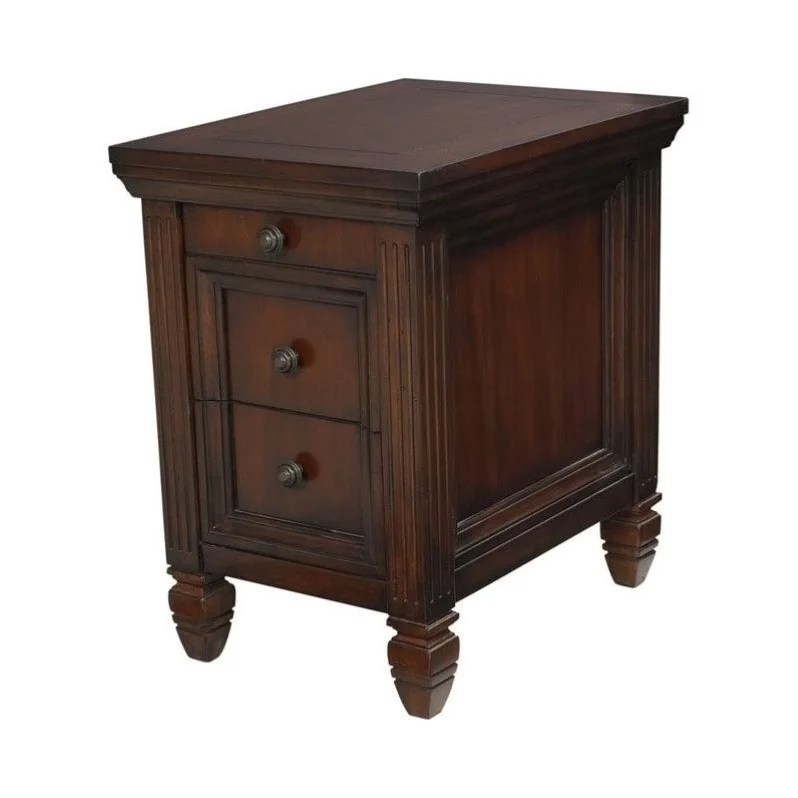 4.7 out of 5 stars 125 +2. Beaumont Lane Chairside Table In Cherry Finish Walmart Com Walmart Com