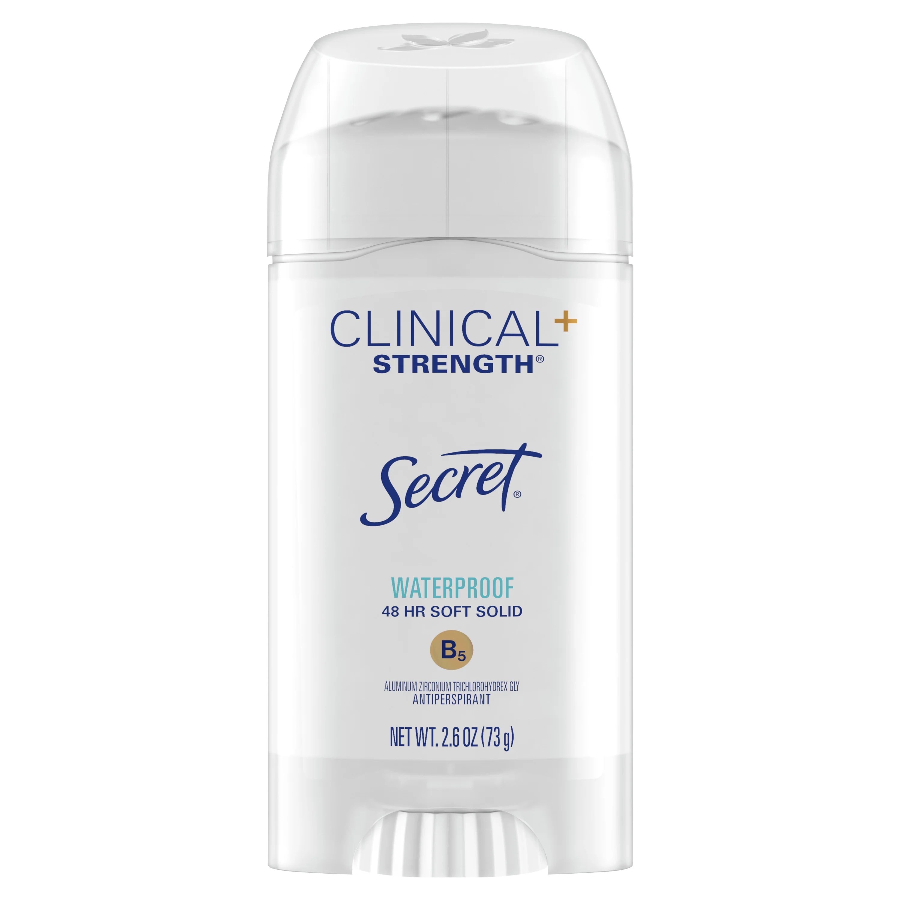 Secret Clinical Strength Antiperspirant Deodorant Soft Solid Waterproof