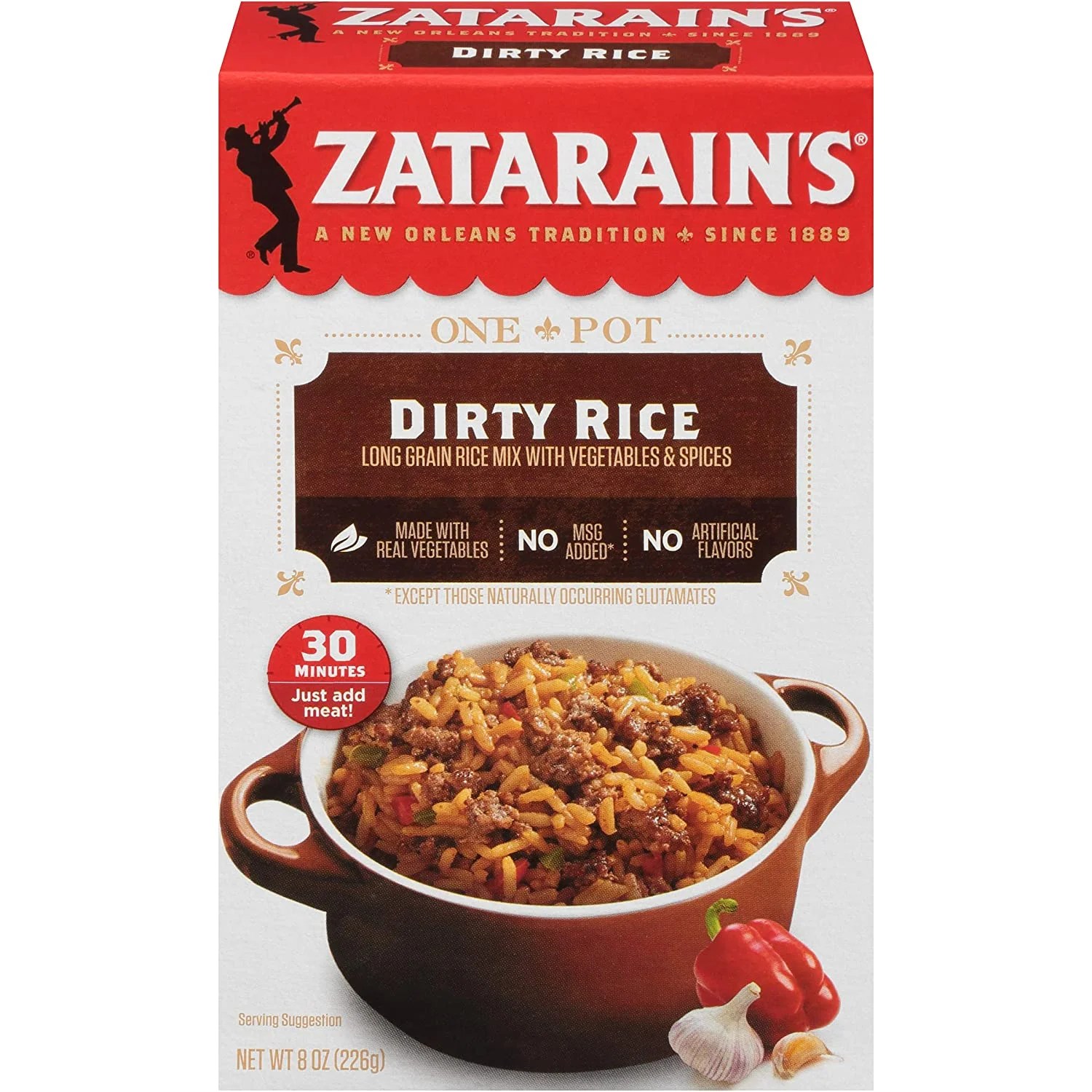 Zatarains Dirty Rice, 8 Oz