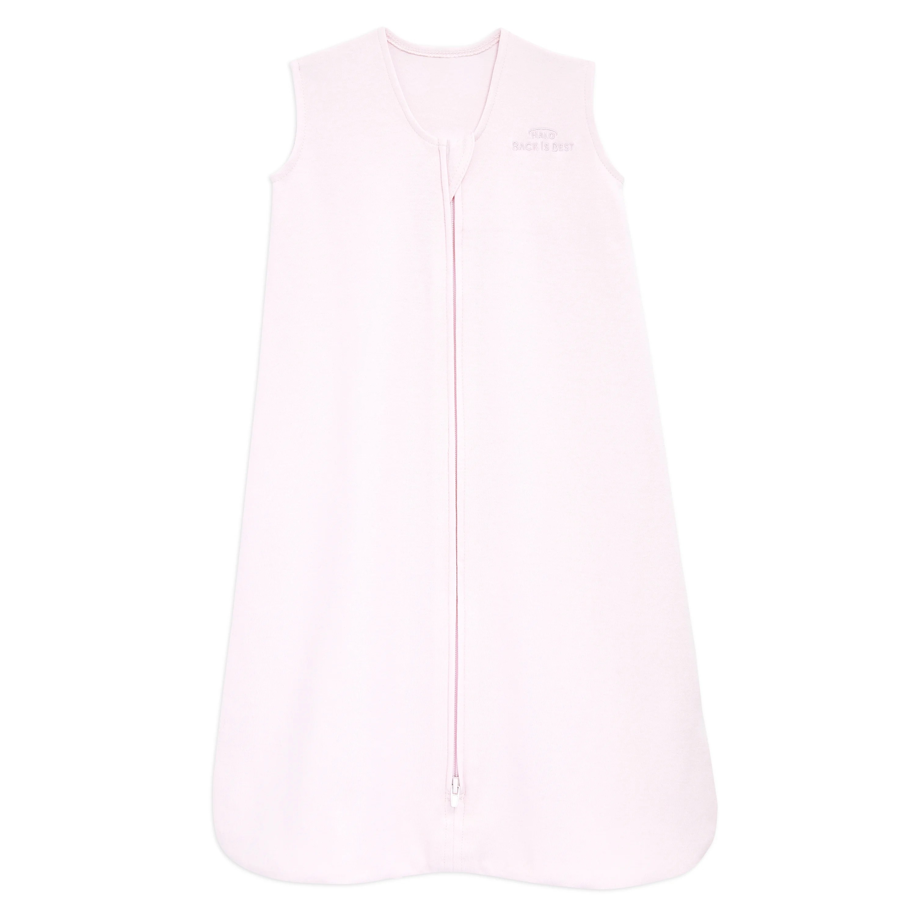 Halo® Sleepsack® Wearable Blanket, 100 Cotton, Soft Pink, Girls, Extra