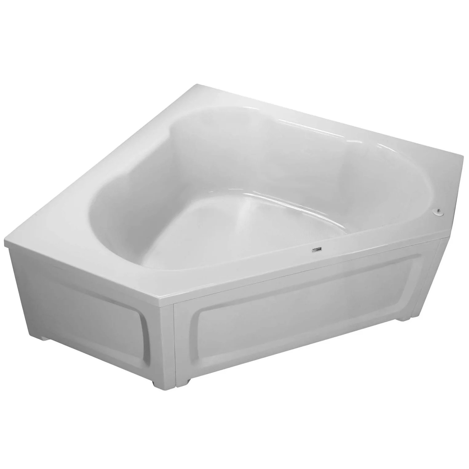 Proflo Pfs6060sk 60" X 60" Corner Soaking Bath Tub
