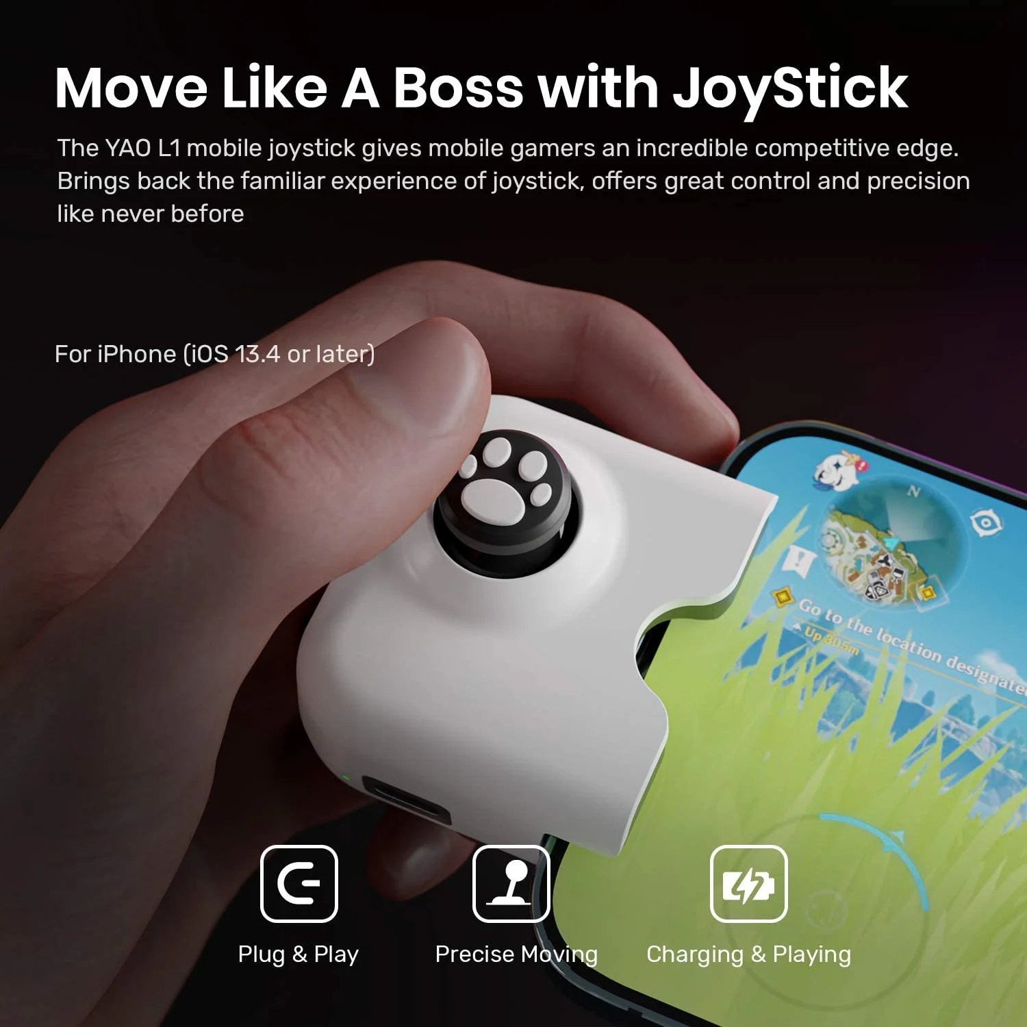 Mobile game controller iPhone version (iOS 13.4 or later, for iOS