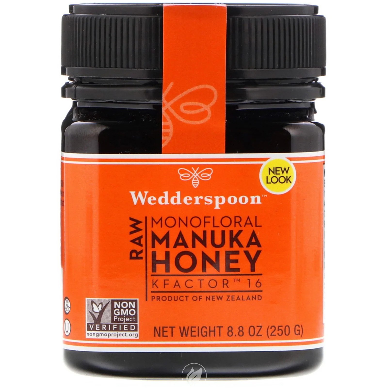 WEDDERSPOON Raw Monofloral Manuka Honey KFactor 16 250g 8