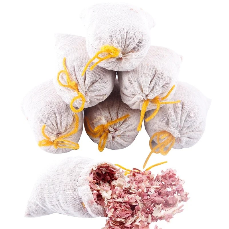 10Pack Cedar Sachets Bags, Cedar Chips for Closets and Drawers,Cedar