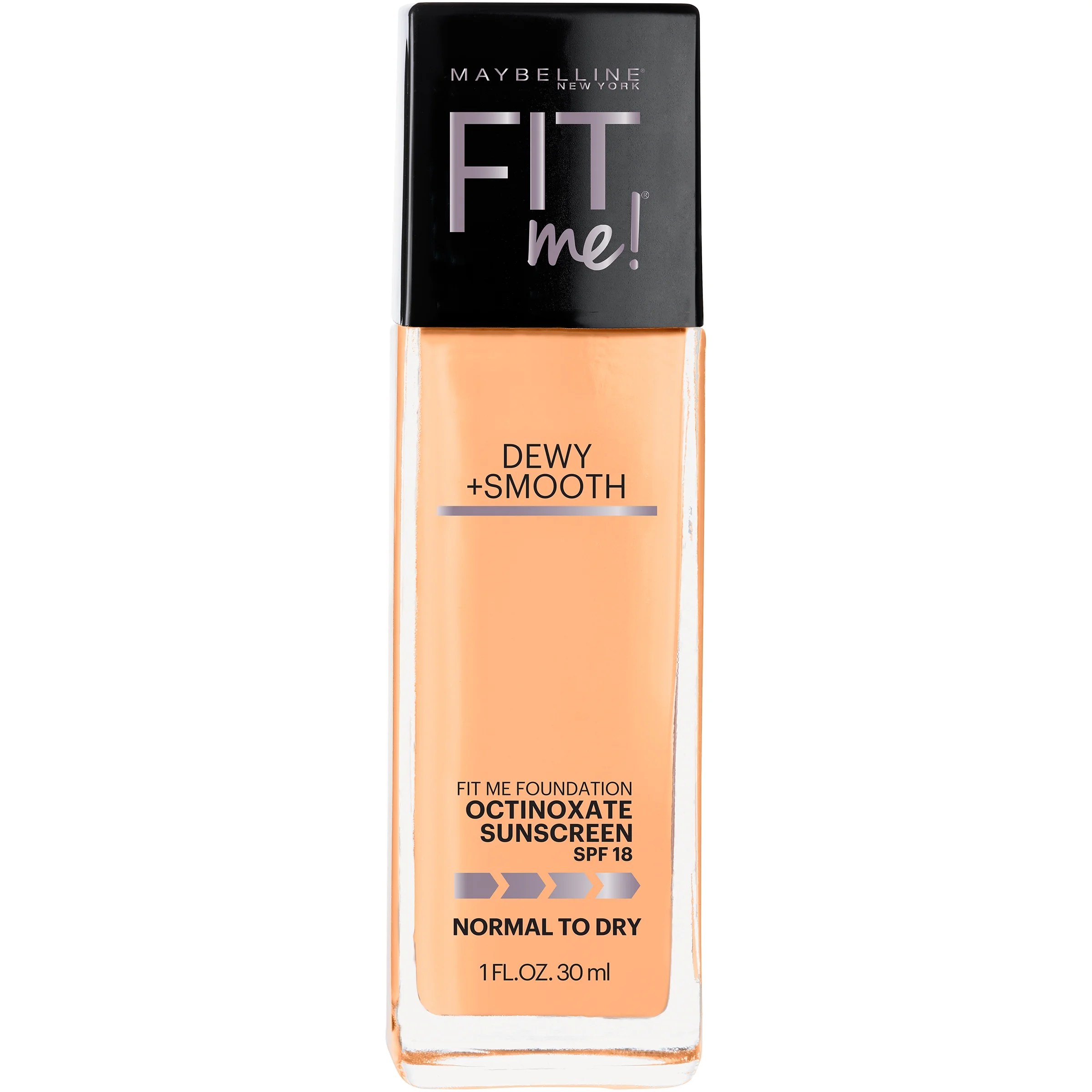 Maybelline Fit Me Dewy + Smooth Foundation SPF 18, Natural Buff