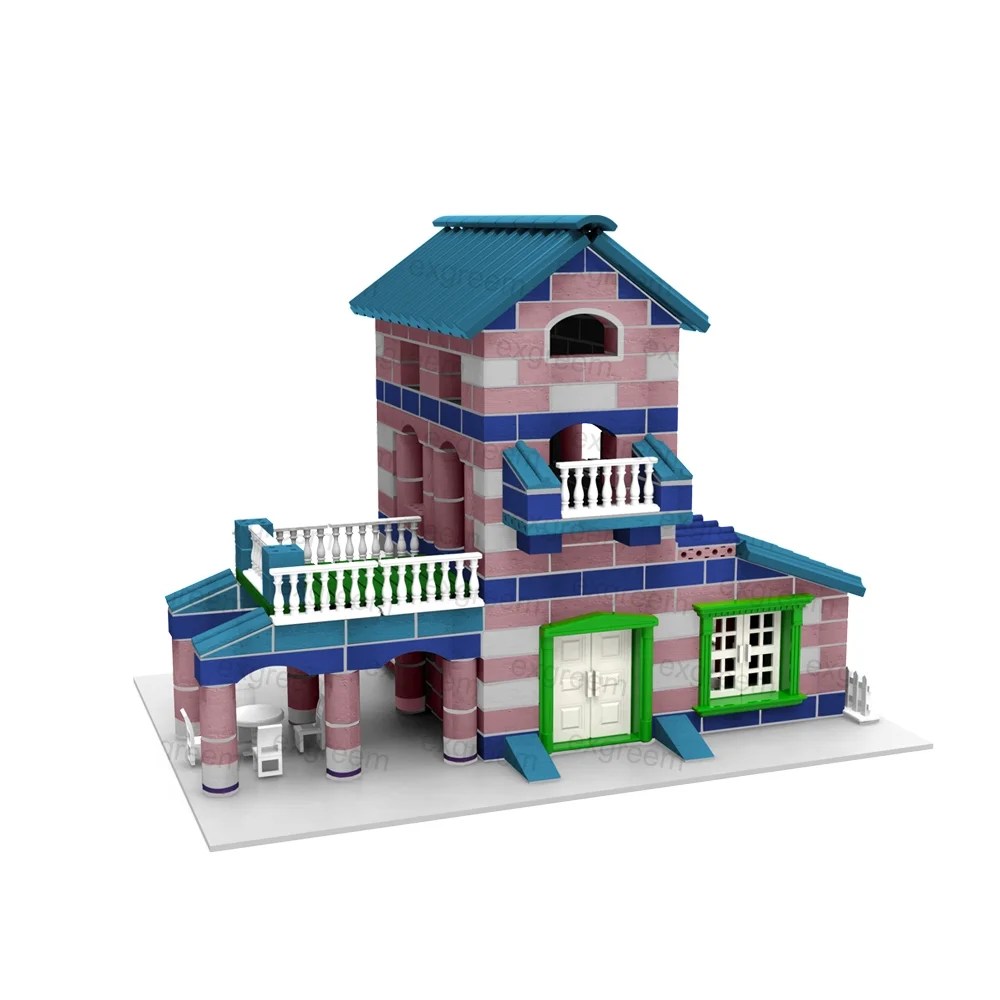 Building Kit Castle Dream Creator Puzzle Mini Block Toy 376 Pieces