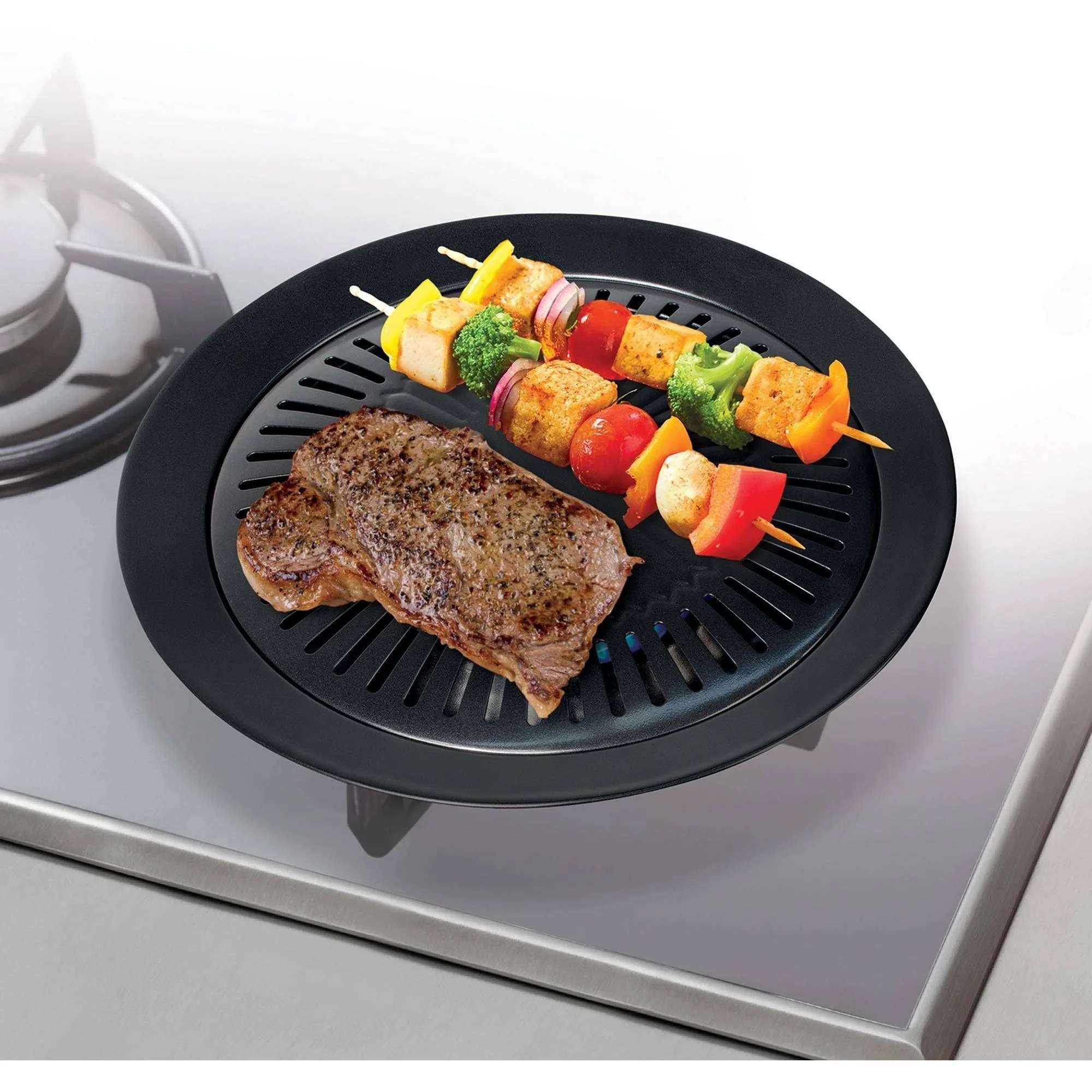 Handy Gourmet JB7650 STOVE TOP GRILL BLACK