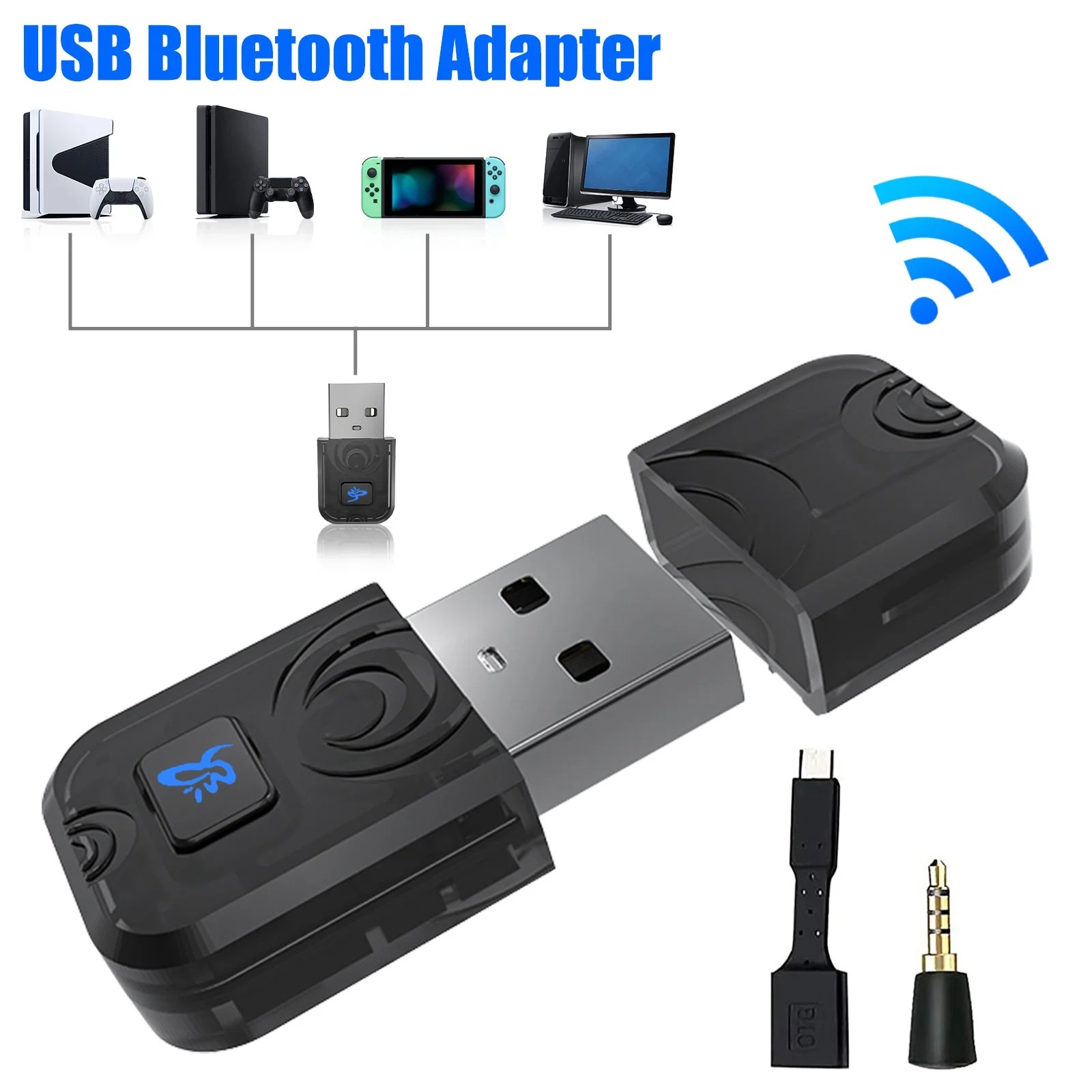 Switch Bluetooth USB Dongle, TSV Wireless USB Adapter Switch Bluetooth USB Dongle, TSV Wireless USB Adapter