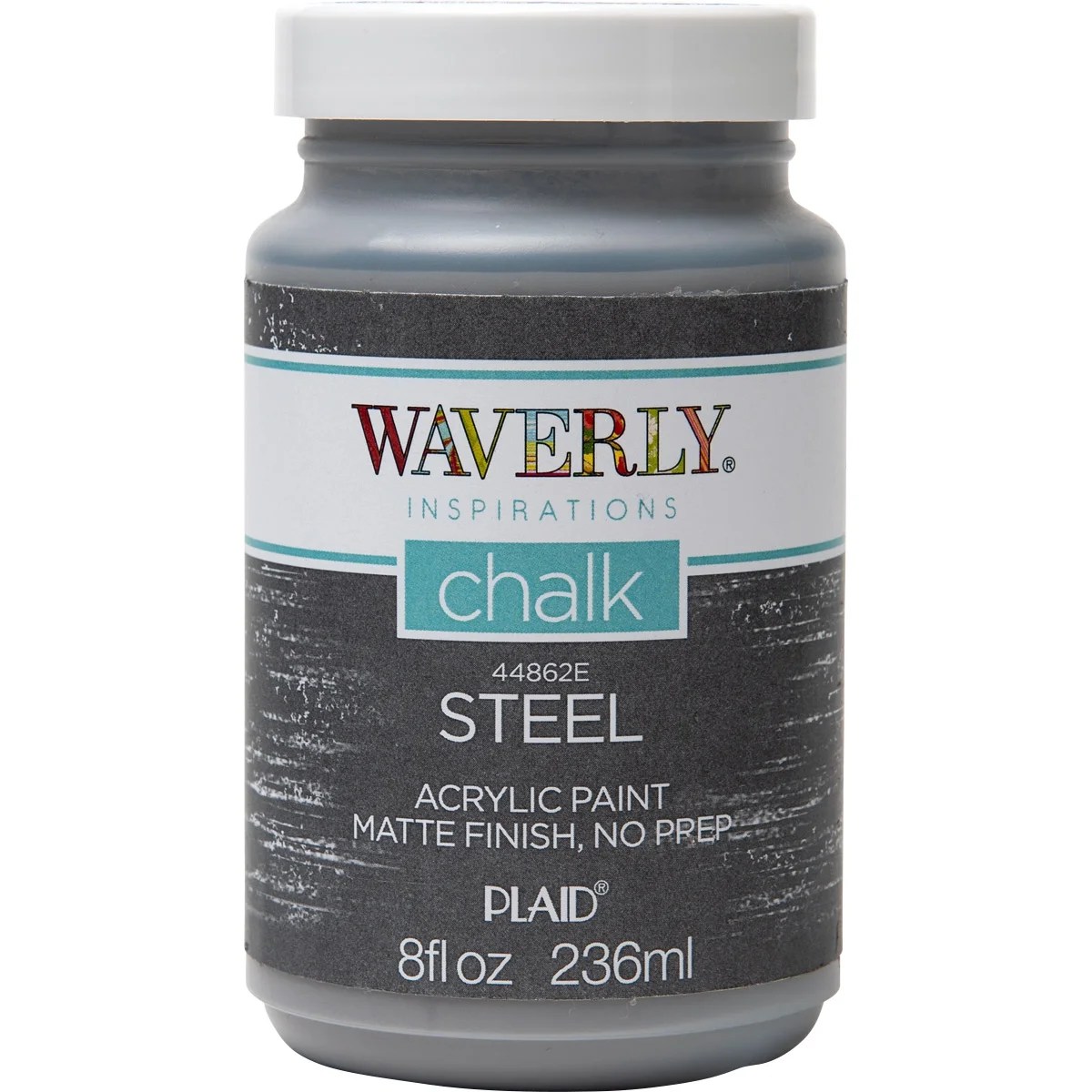 Waverly Inspirations 44862E Chalk Paint, Ultra Matte Finish, Steel, 8