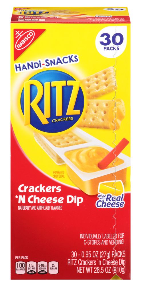 Product of Nabisco Crackers 'N Cheese Dip 30 Pk. 0.95 oz.