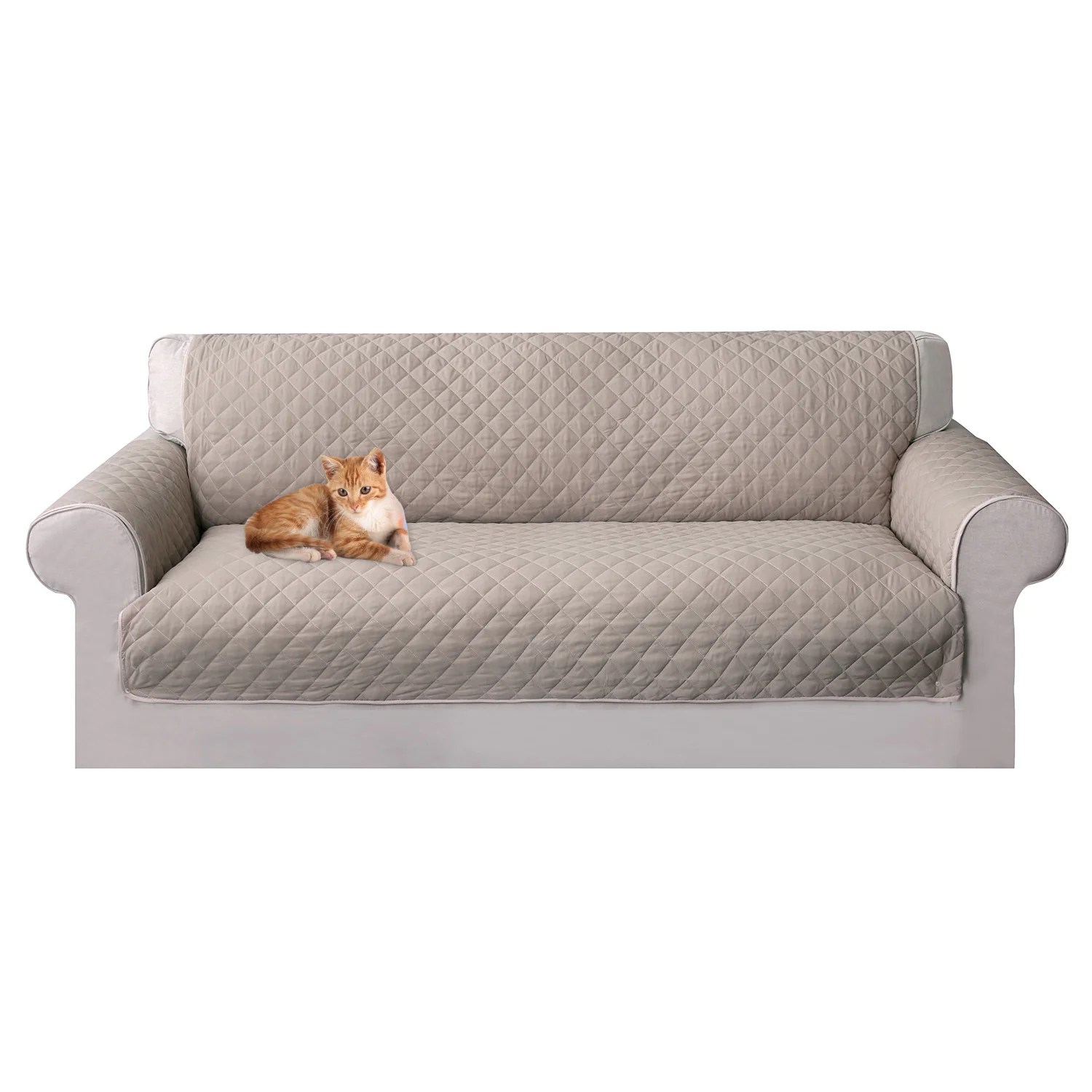 TOPCHANCES Reversible Oversize Sofa Slipcover, Waterproof Sofa Couch