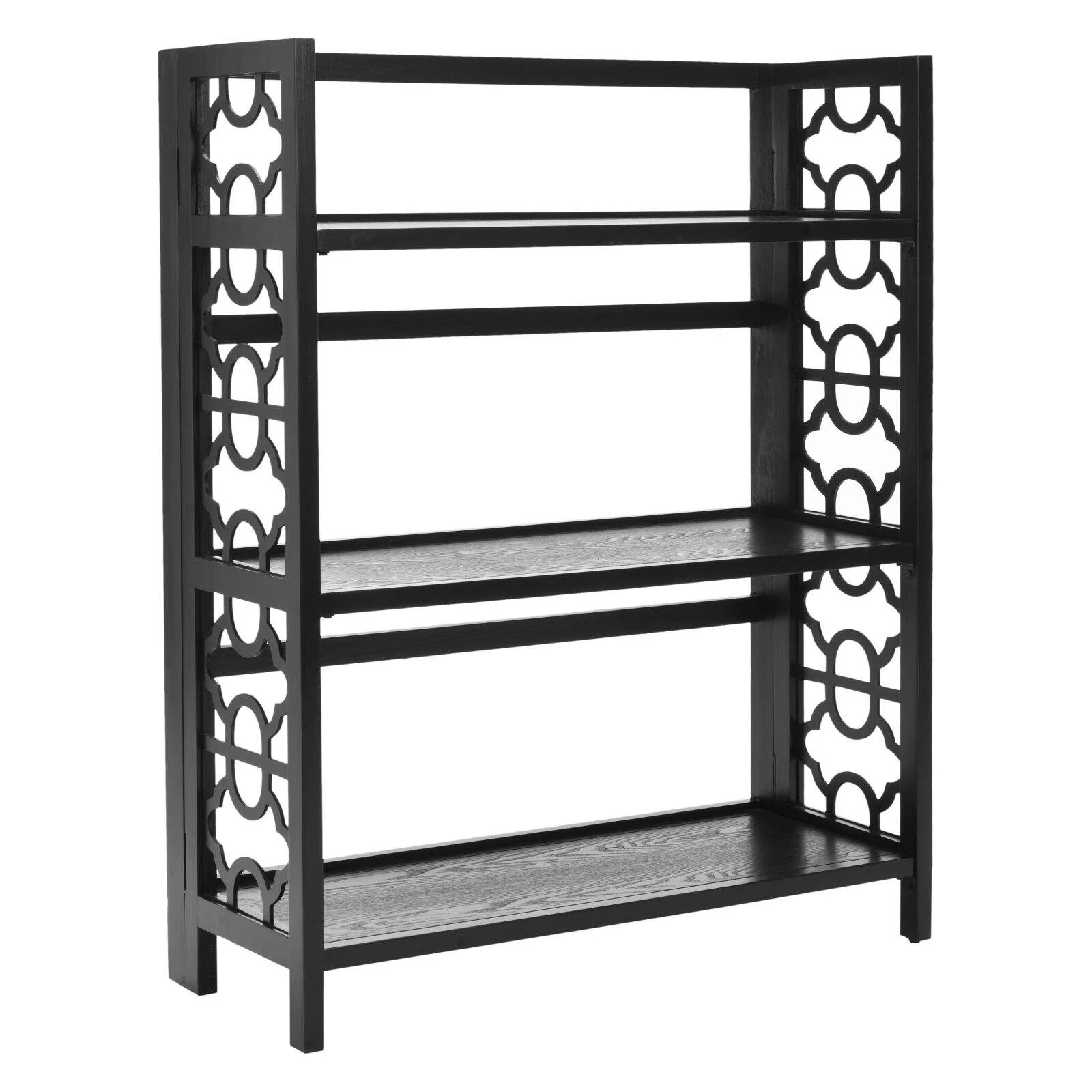 Safavieh Ron Small Bookcase Black Safavieh Ron Small Bookcase Black
