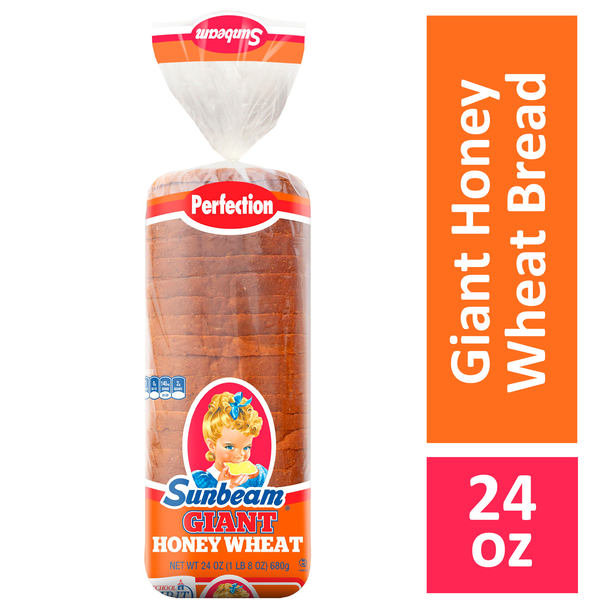 Sunbeam Honey Wheat Bread, 24 oz.