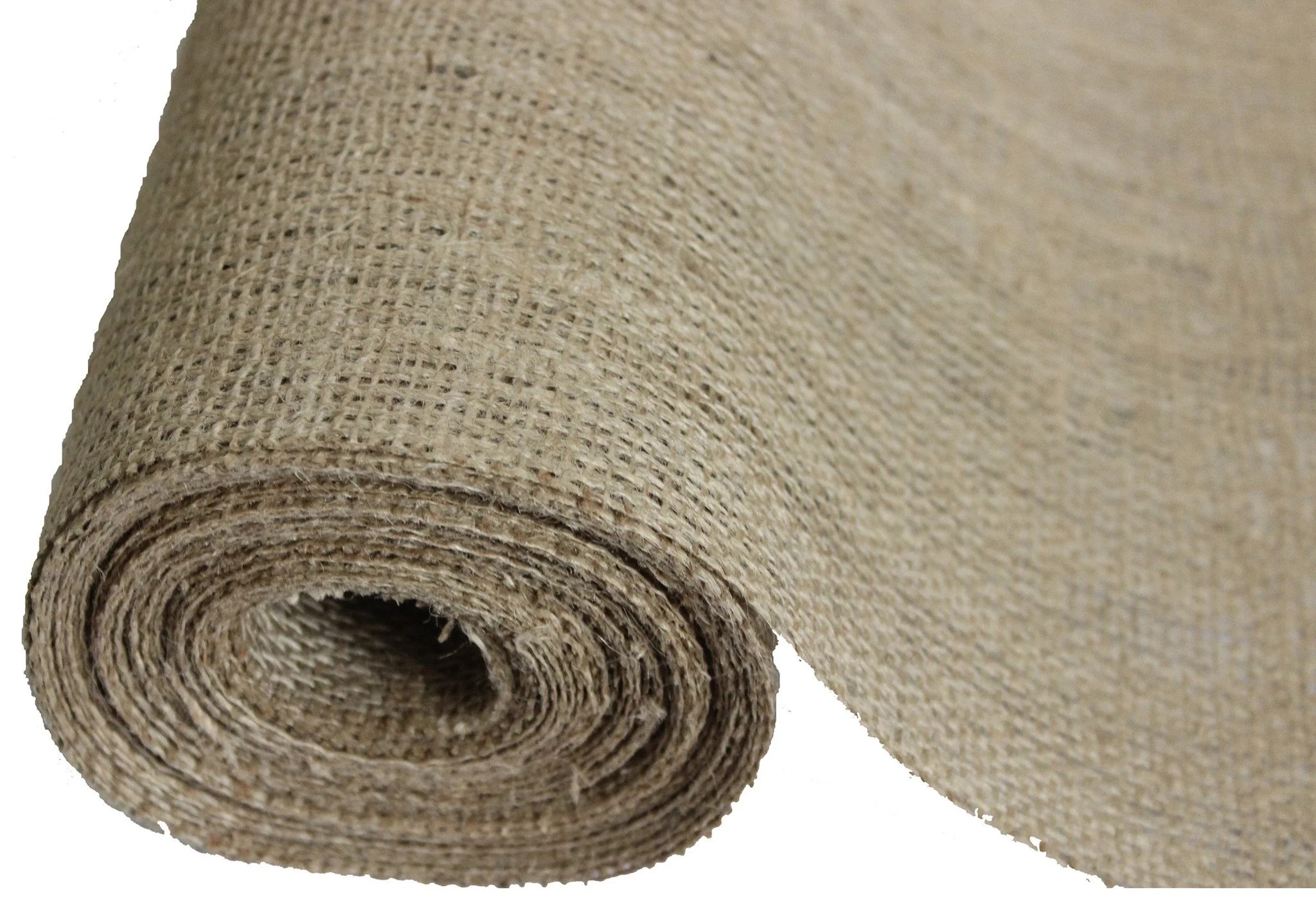 Burlapper Burlap, 12 Inch x 10 Yards, Natural 12 oz Jute Fabric Roll