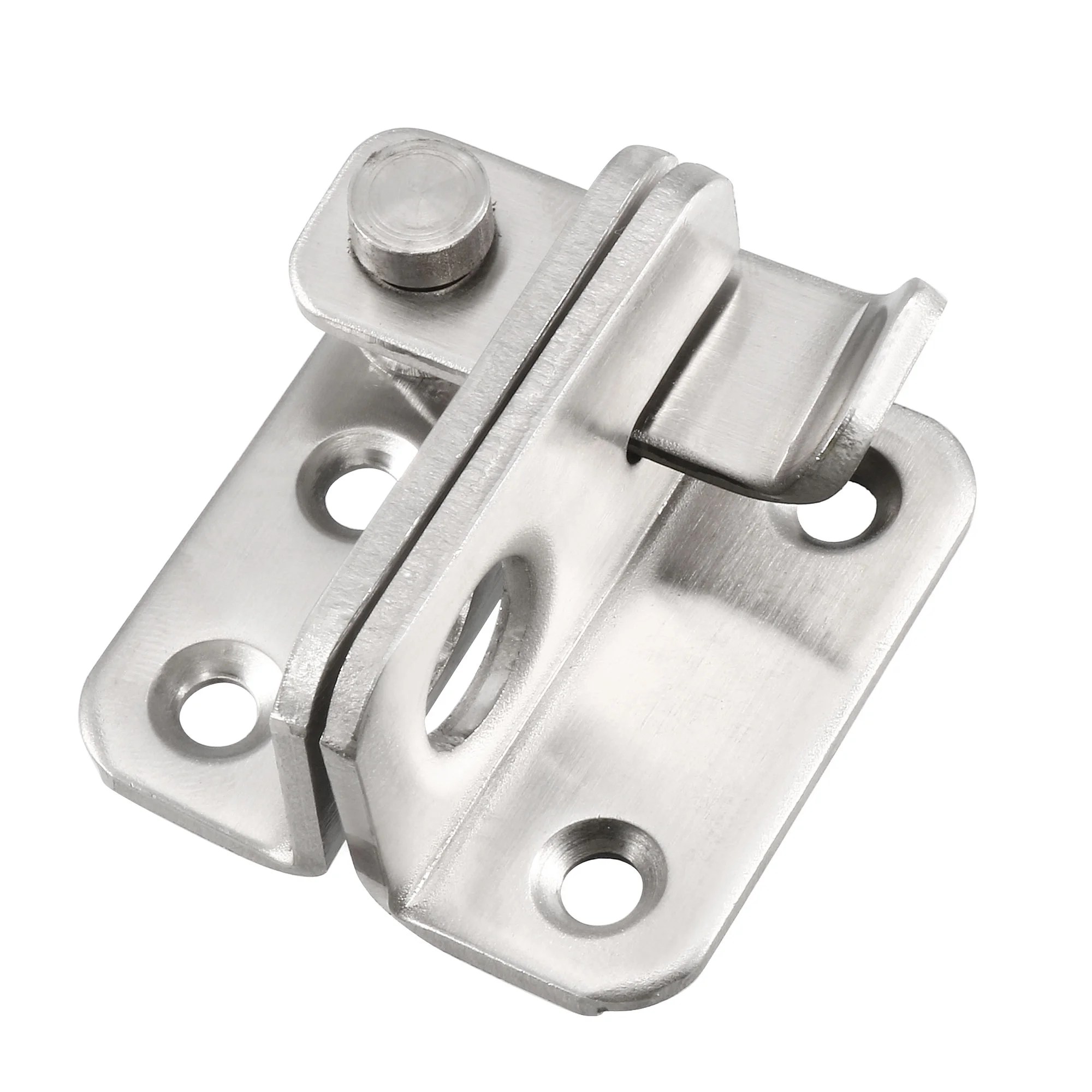 Flip Door Latch 201 Stainless Steel 45x40mm Gate Latch Left Open Hasp