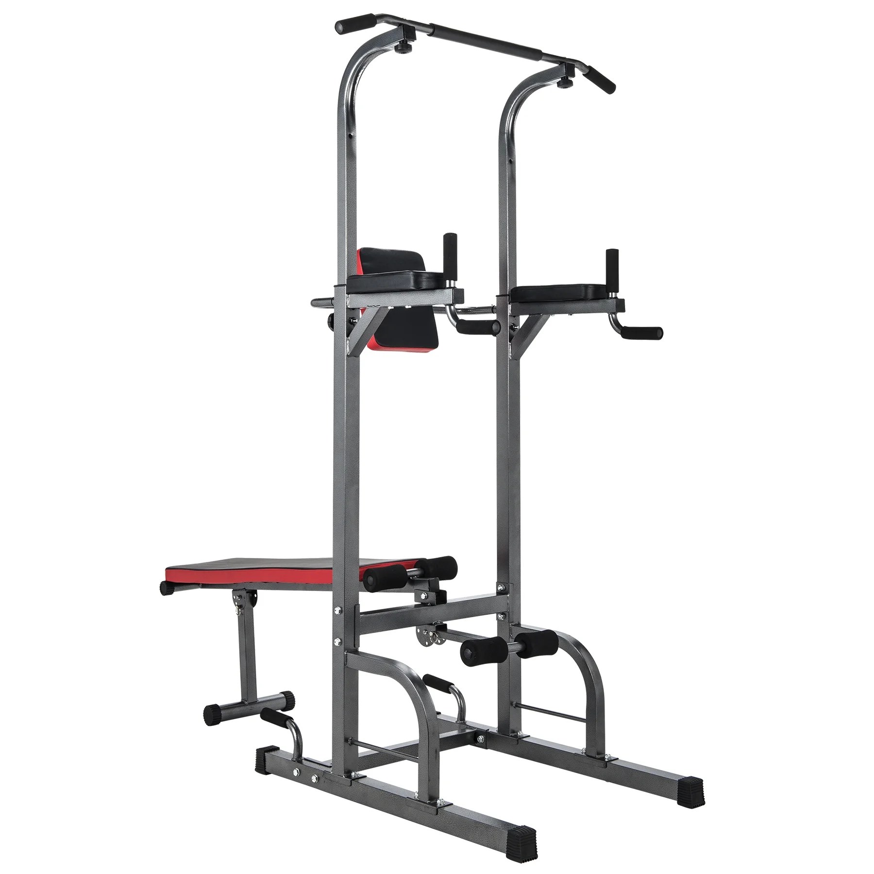 Multifunctional Pull Up Bar w/ Sit Up Bench for Indoor Home Gym Fitness Multifunctional Pull Up Bar w/ Sit Up Bench for Indoor Home Gym Fitness
