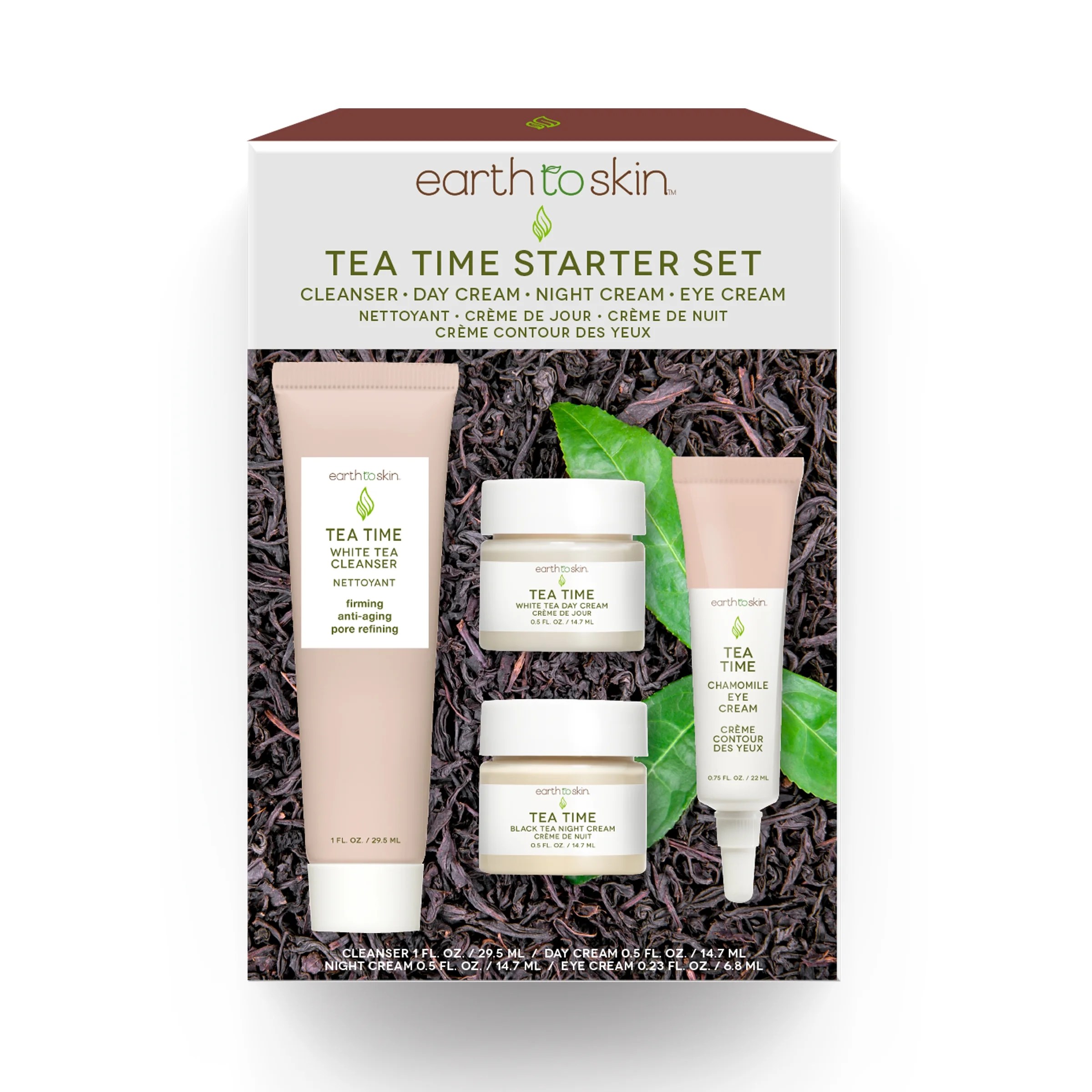 Earth to Skin Tea Time AntiAging Set