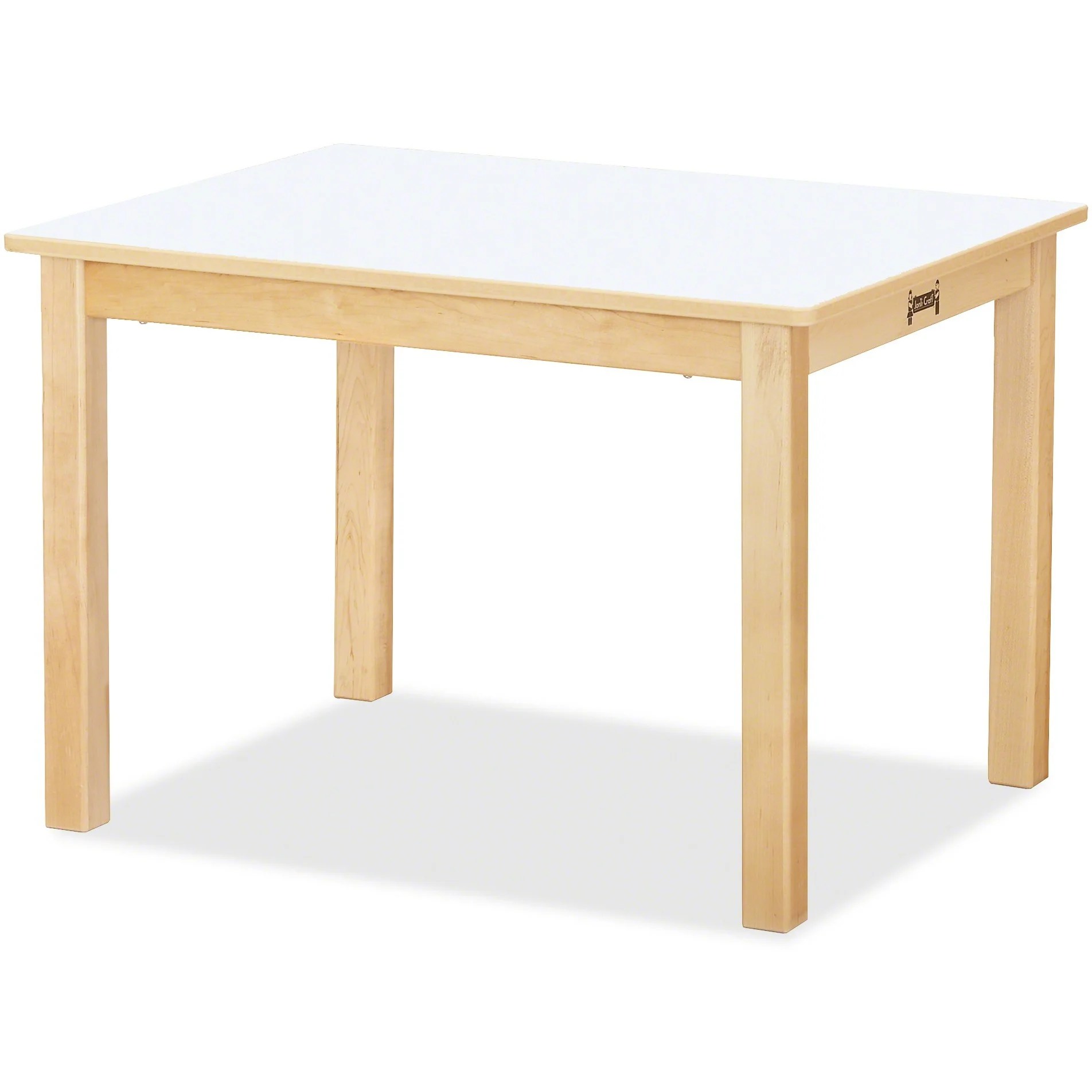 JontiCraft Multipurpose White Rectangle Tables