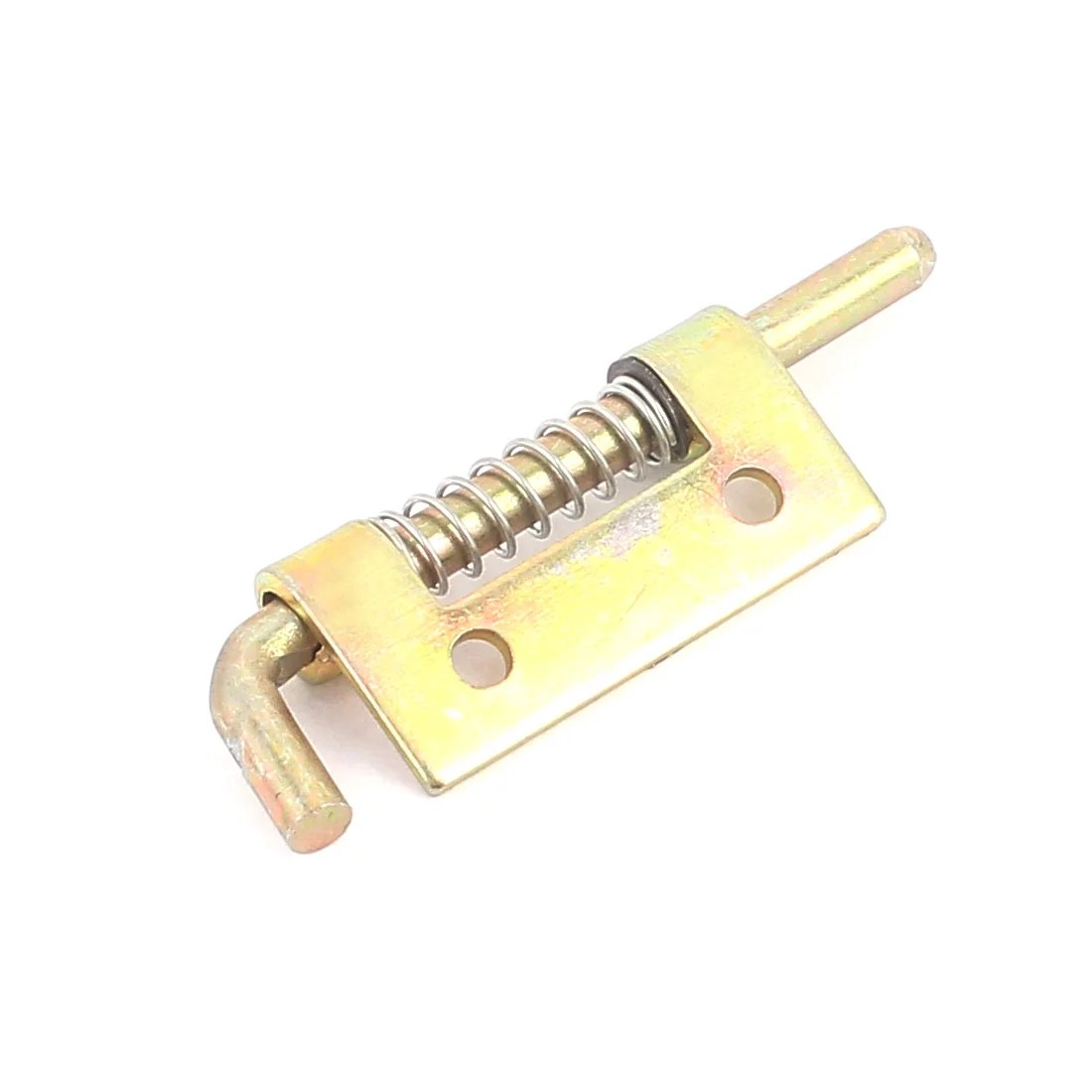2pcs Door Hinges Spring Loaded Metal Left Bolt Latch 55mm Long