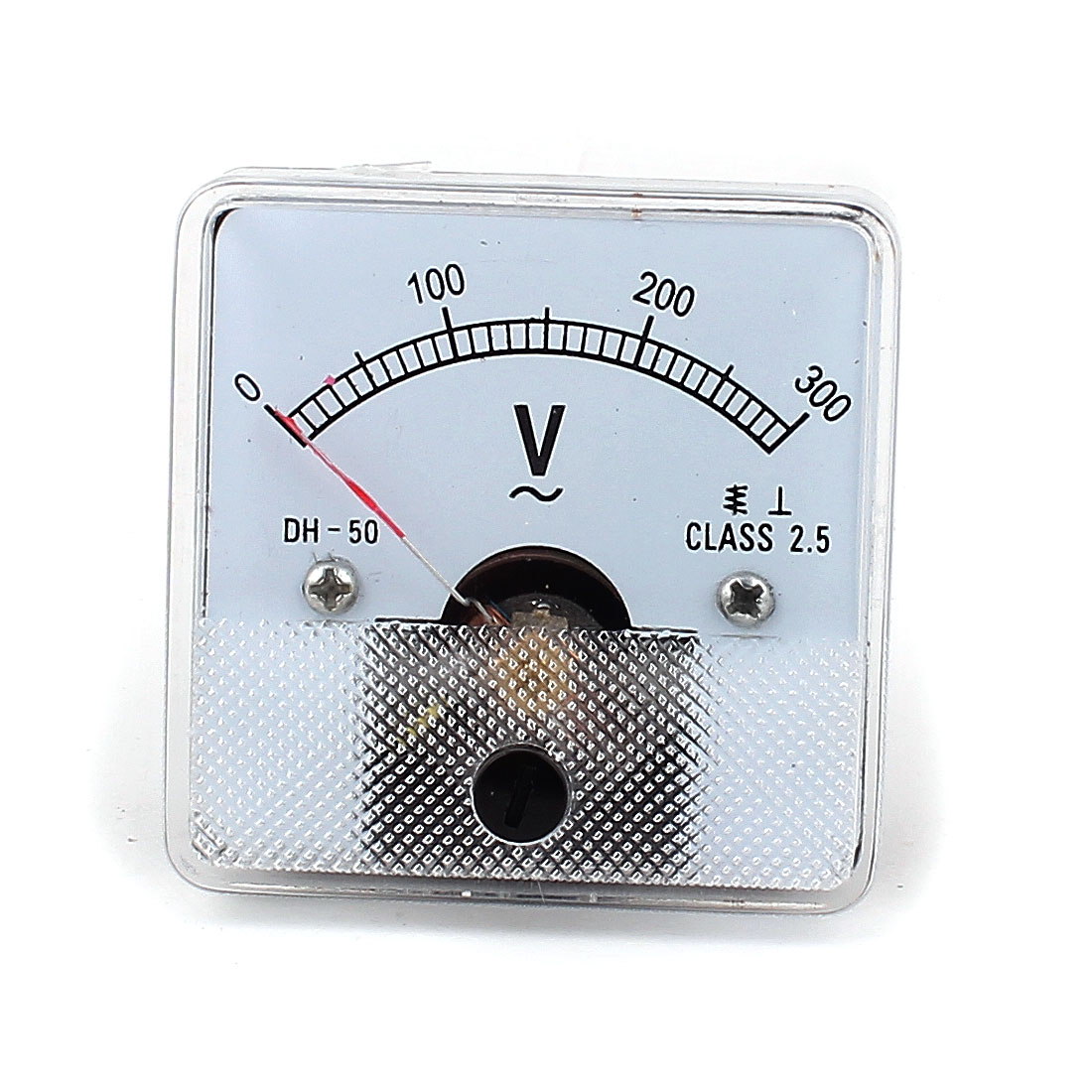 AC 0300V Square Analogue Panel Meter Volt Voltage Gauge