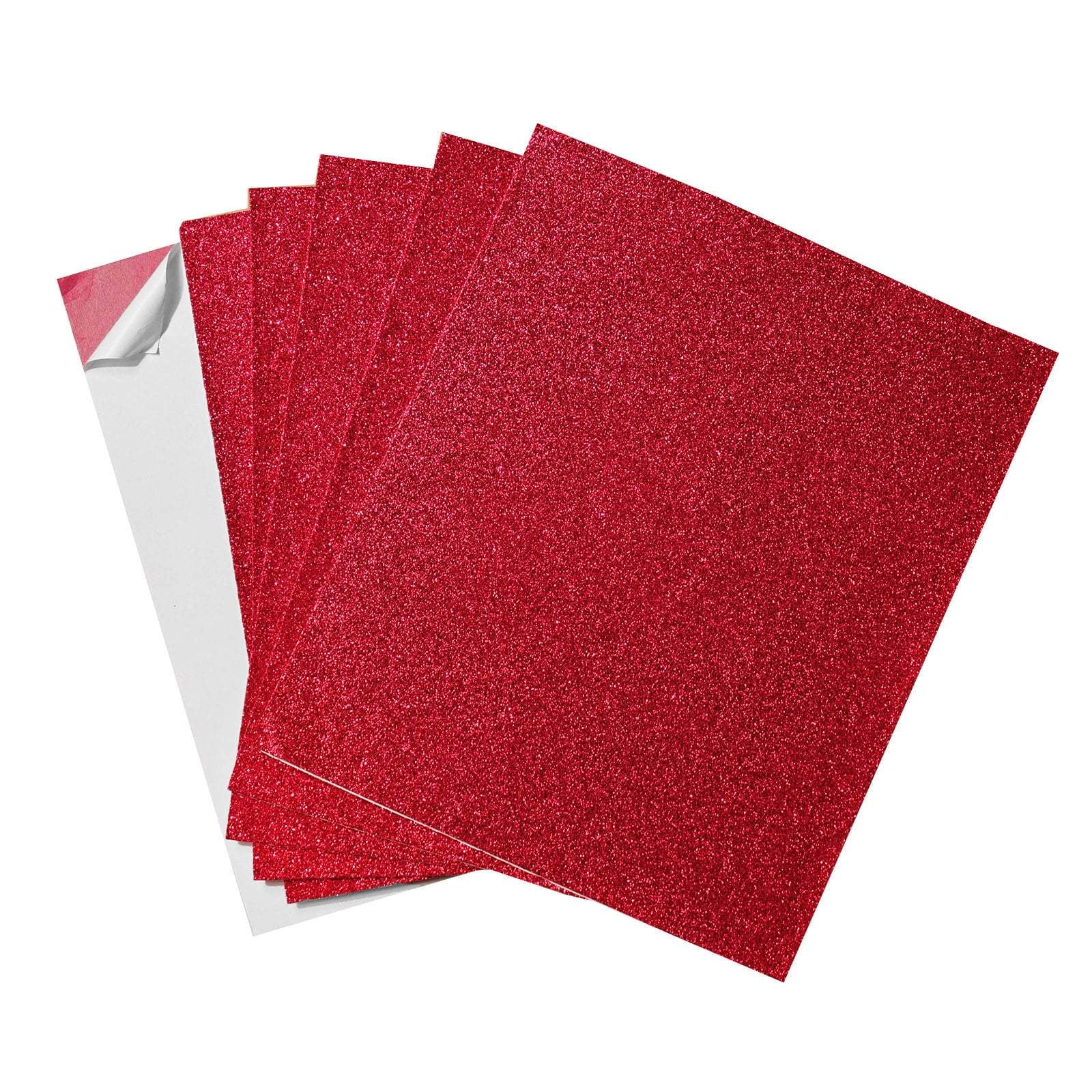 10 Pack 12"x10" SelfAdhesive Glitter DIY Craft Foam Sheets