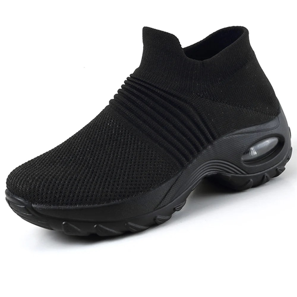 YOURDIARY Women's Walking Shoes Sock Sneakers Slip On Loafer Mesh Air