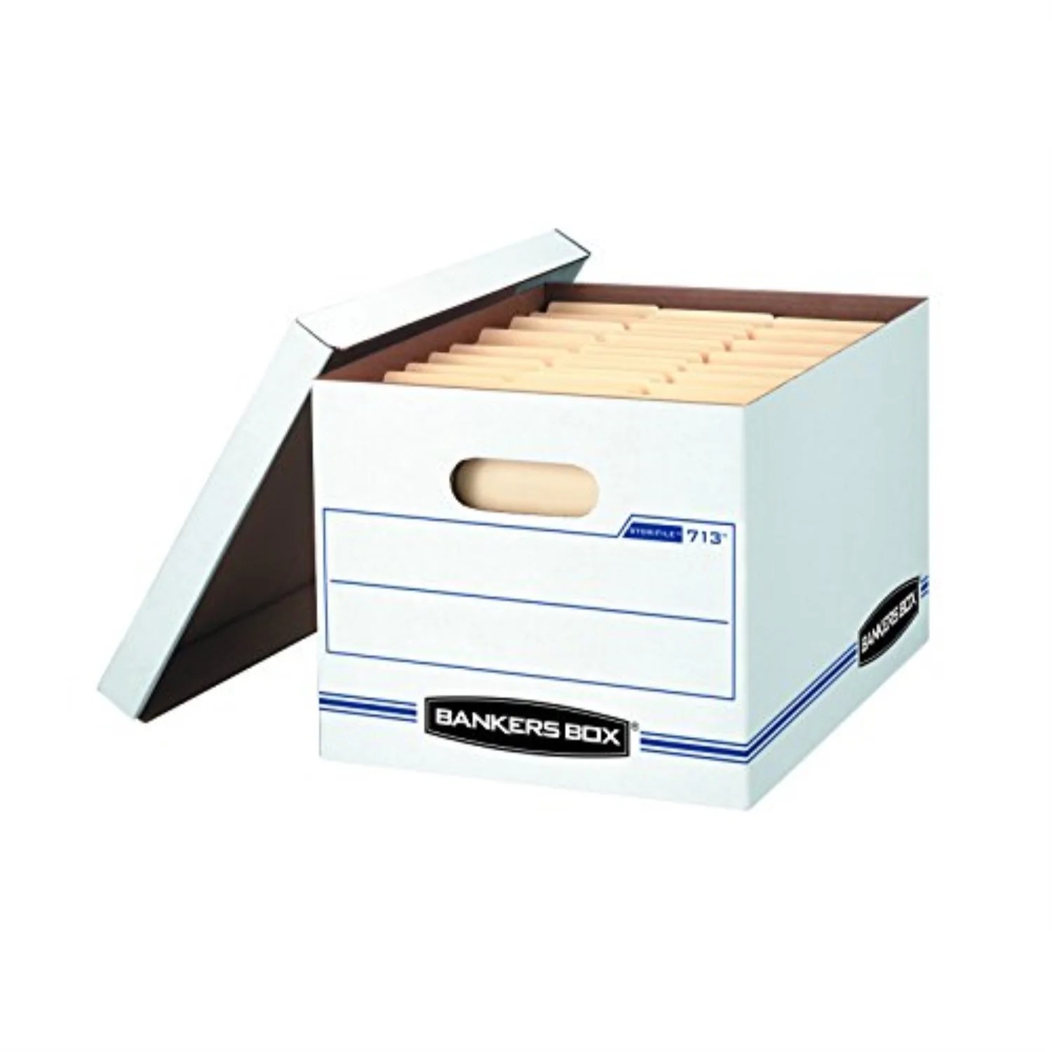 bankers box stor/file storage boxes, standard setup, liftoff lid