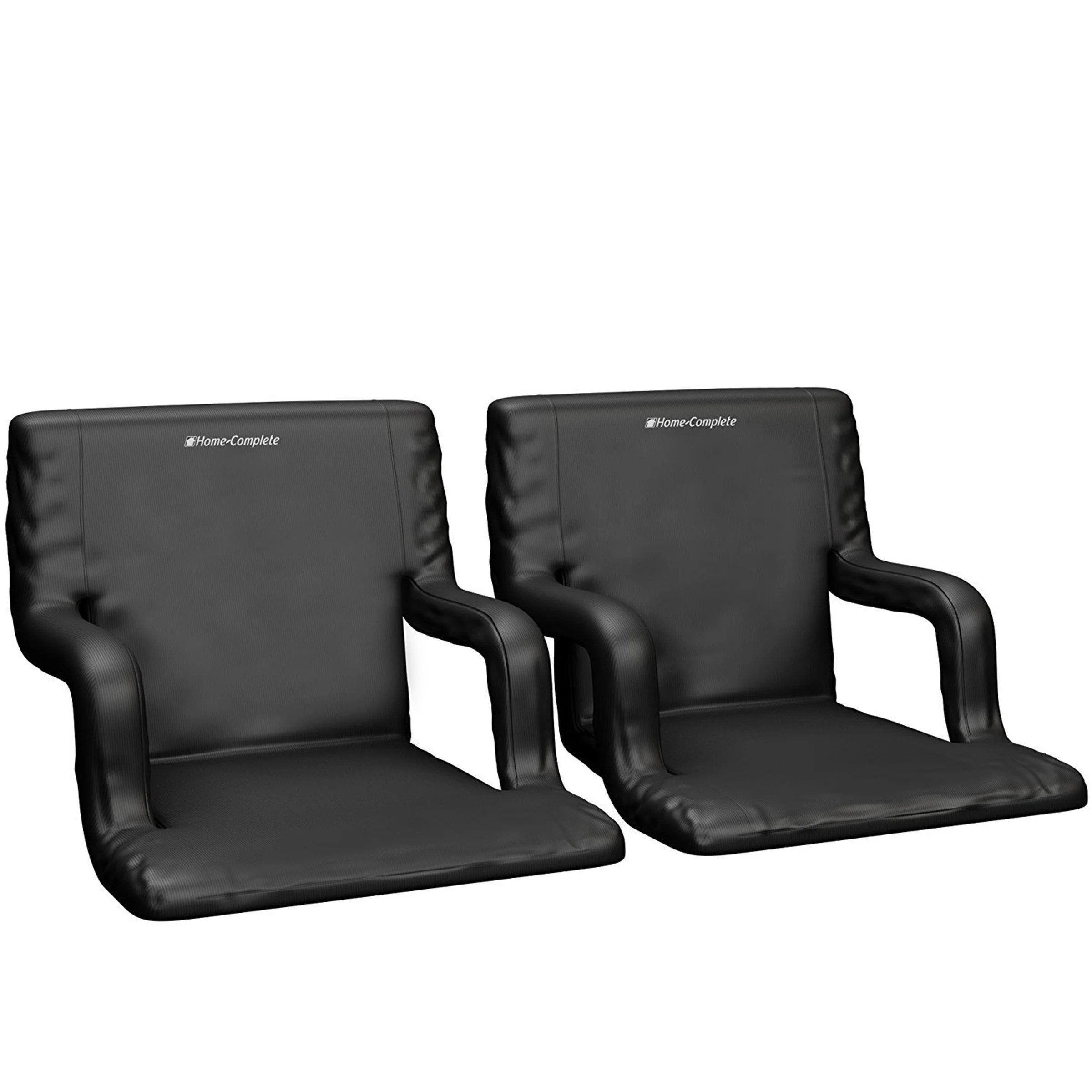 Stadium Seat Chair 2 Pack Wide Bleacher Cushions with Padded Back