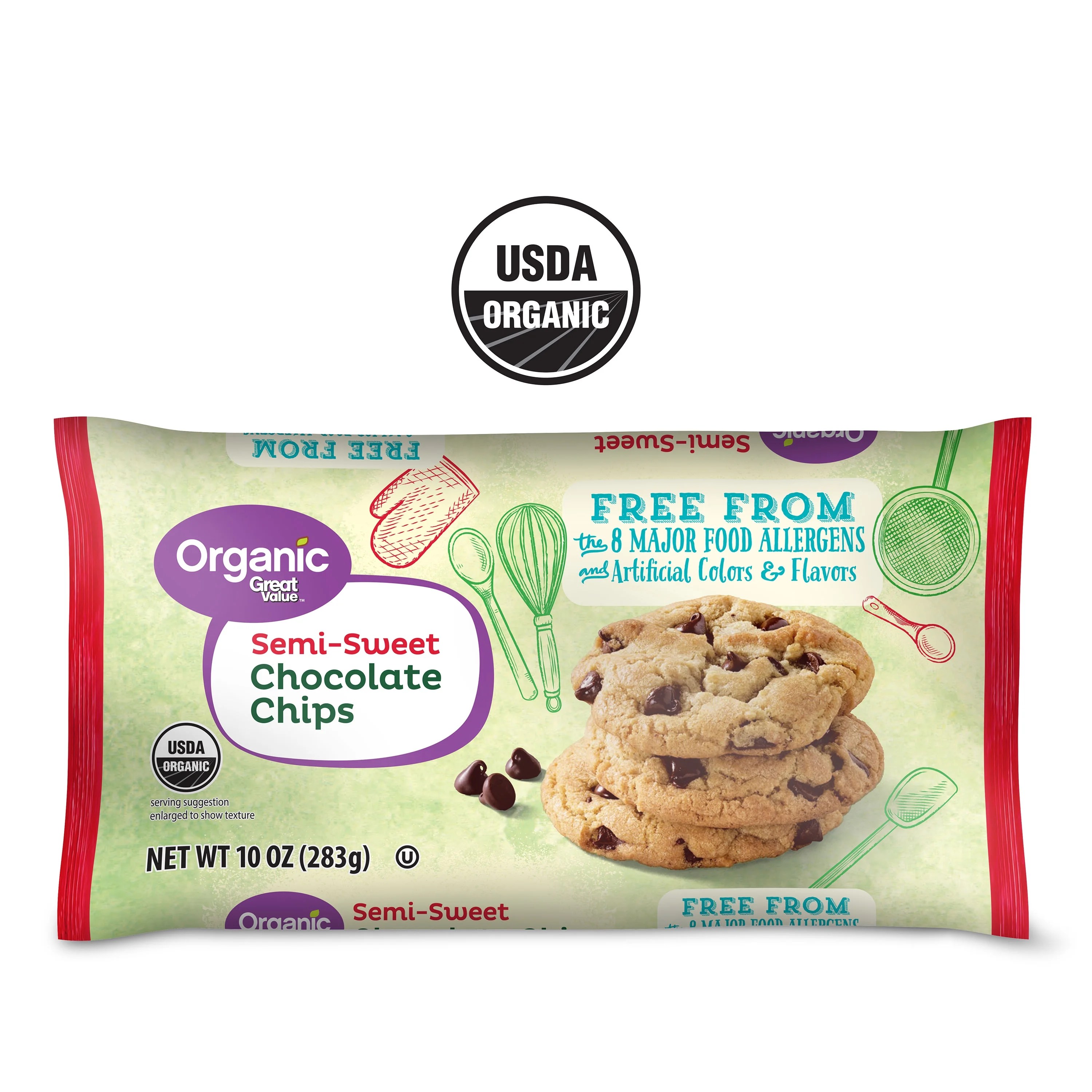 Is it Gluten Free Great Value Organic Semisweet Chocolate Chips