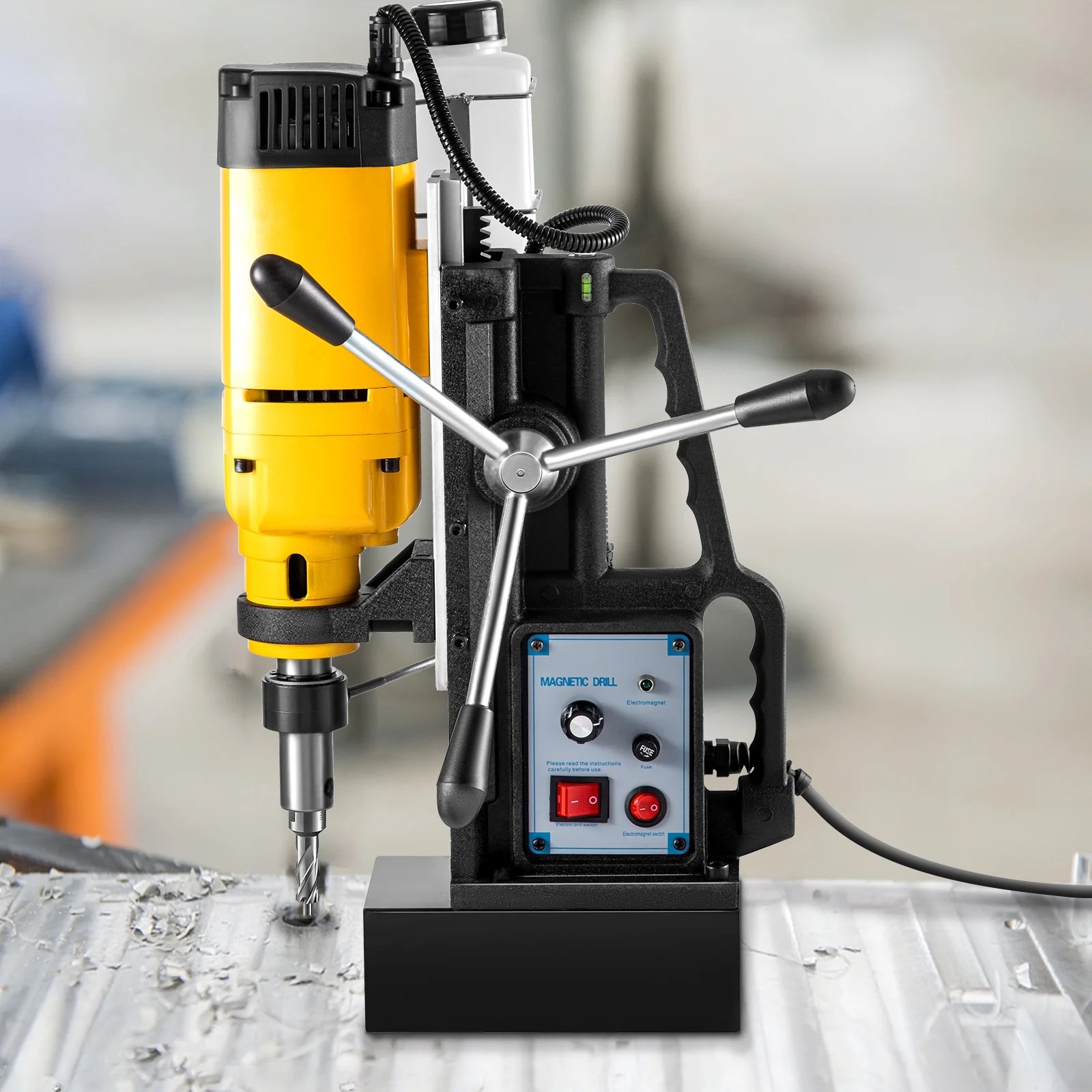 VEVOR 1680w Drill Press, 2" Max Boring Diameter Mag Drills