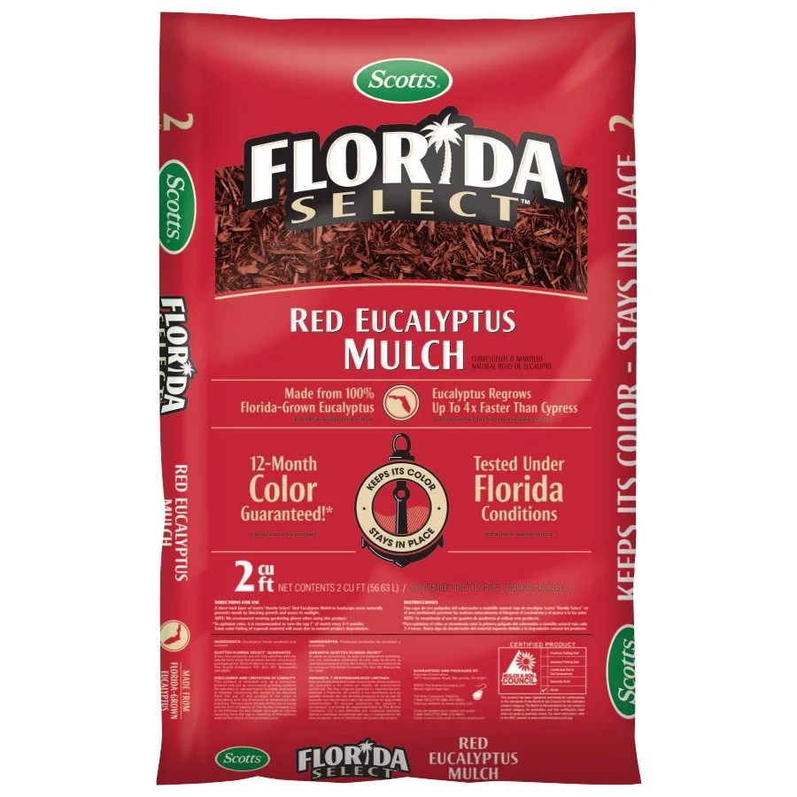 Scotts Florida Select Red Eucalyptus Mulch 2 CF