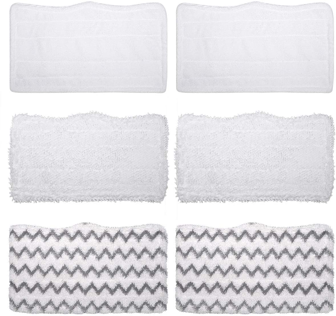 6 Pack Steam Mop Replacement Pads for Shark Easy Spray Steam Mop S3251