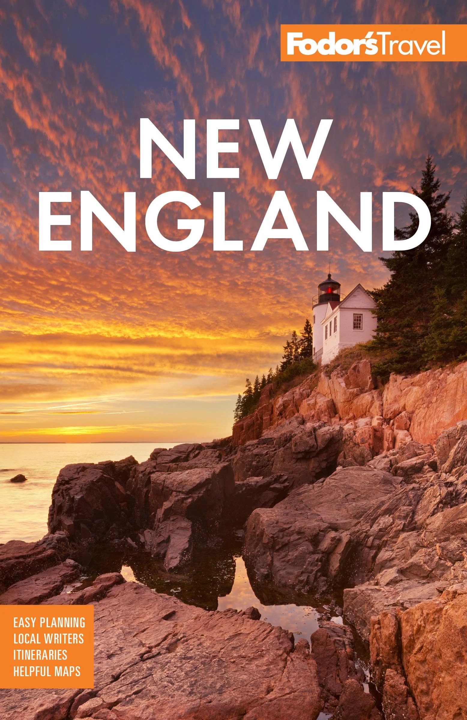 FullColor Travel Guide Fodor's New England With the