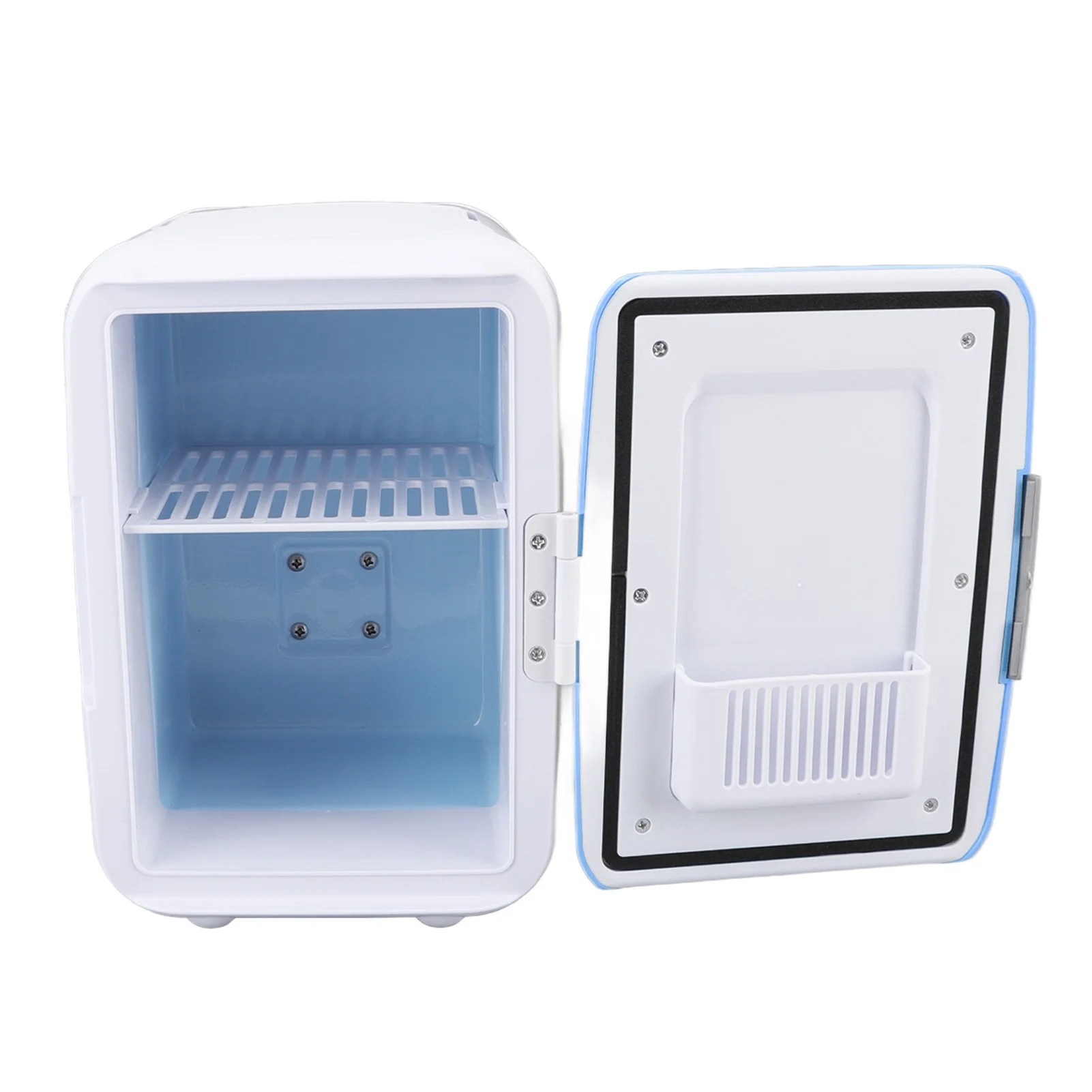 Mini Fridge, Detachable Partition Car Fridge For Car Blue