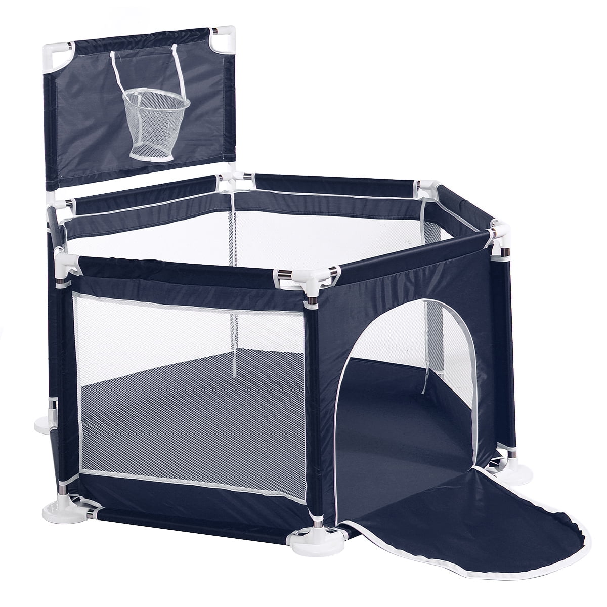 Playpen for Baby, Deluxe Extra Large Kids Portable Play Yard Indoor and