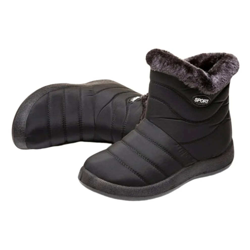 Women Winter Warm Ankle Snow Boots Warm Thickening Waterproof Warm Snow