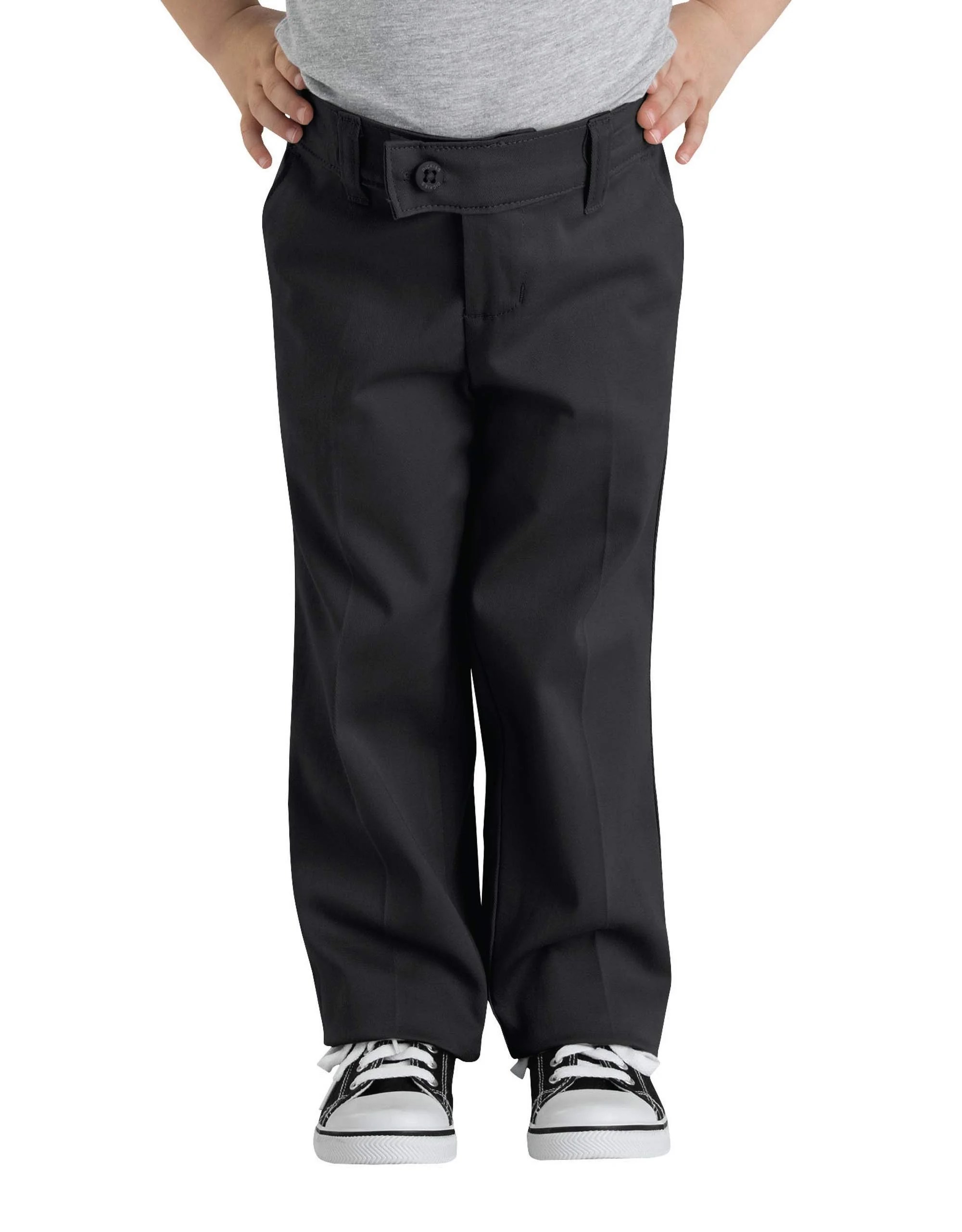 Dickies Dickies Girls School Uniform Slim Fit Straight Leg Stretch