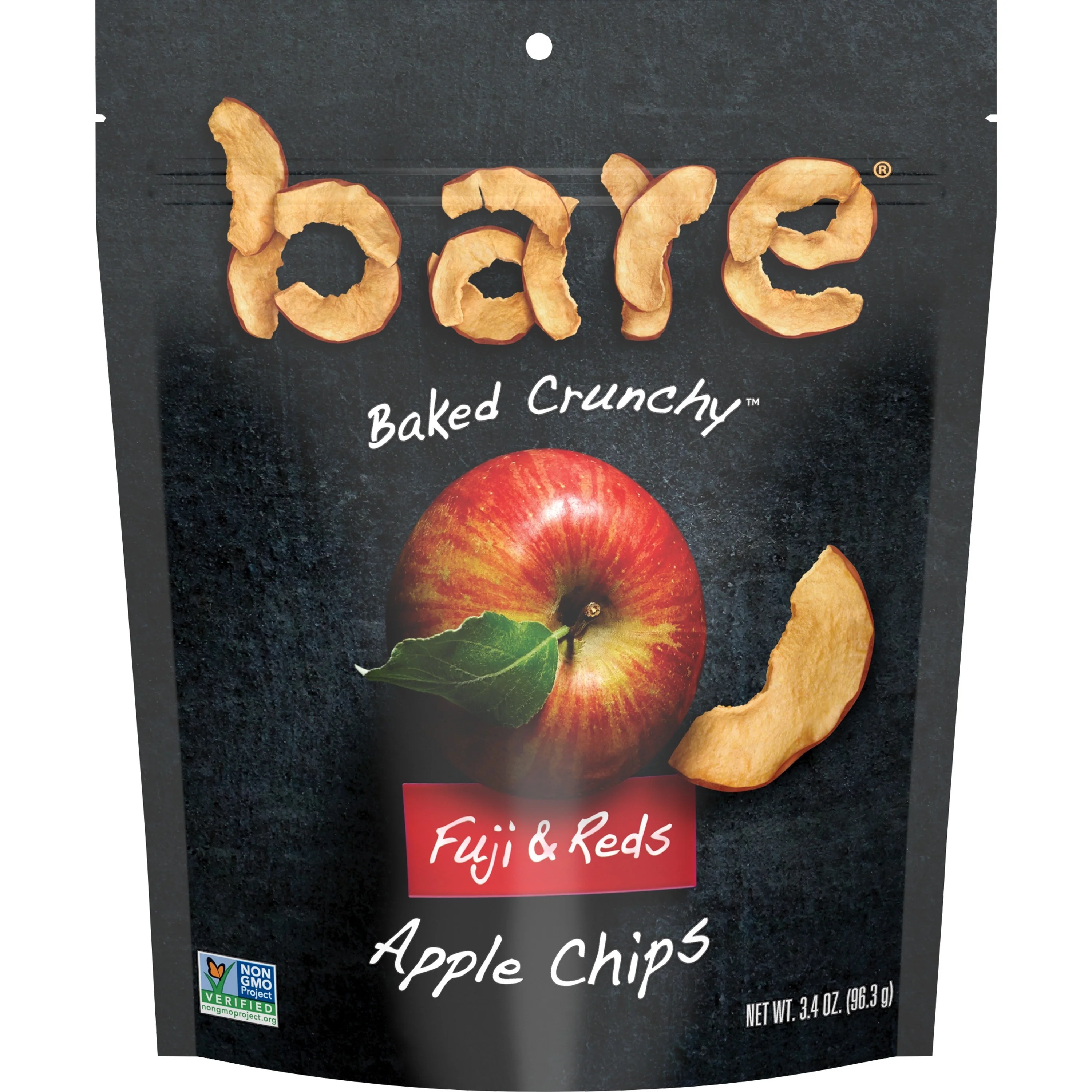 Bare Chips, Fuji Red Apple, 3.4 Oz.