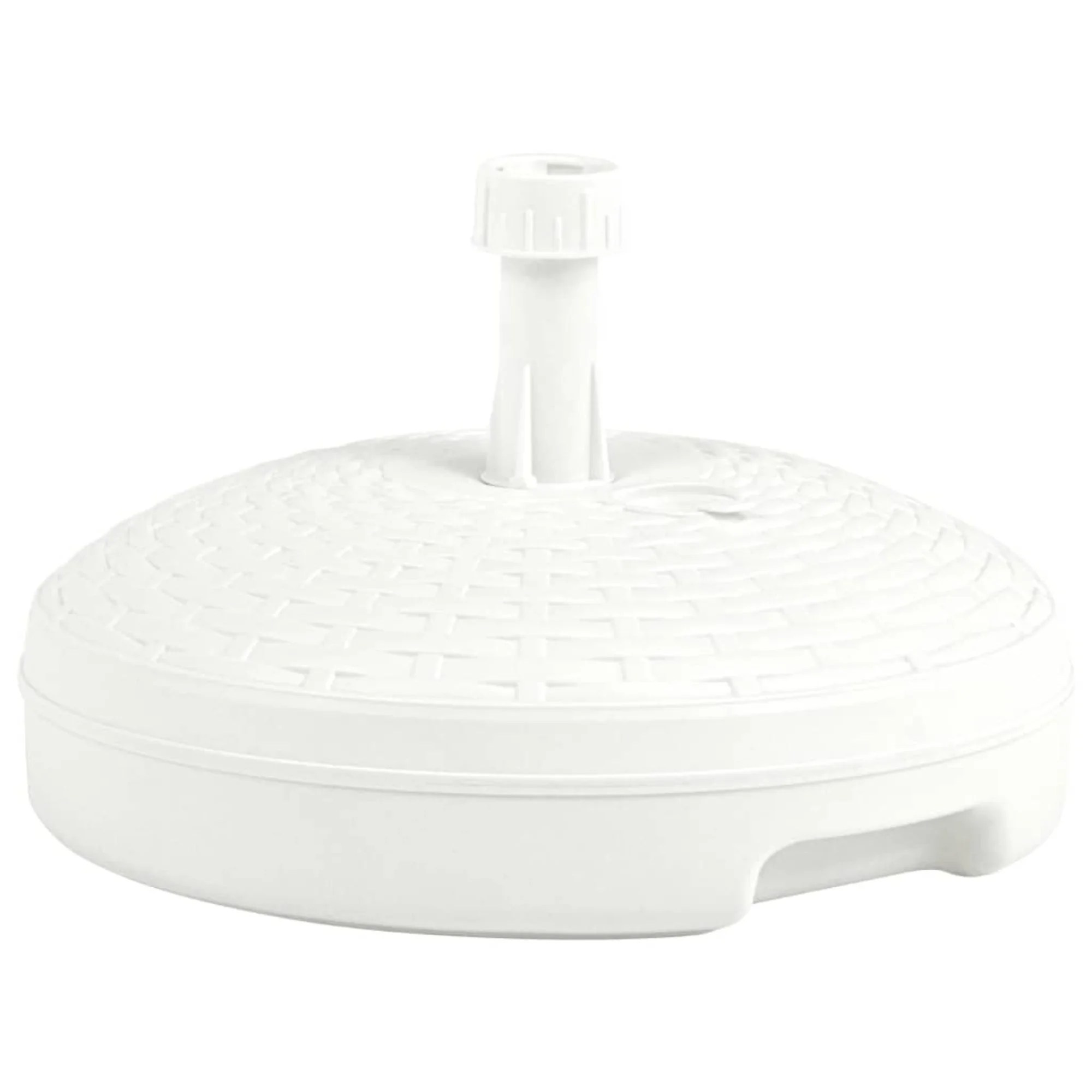 vidaXL Umbrella Base Sand/Water Filled Plastic Rattan Holder Multi