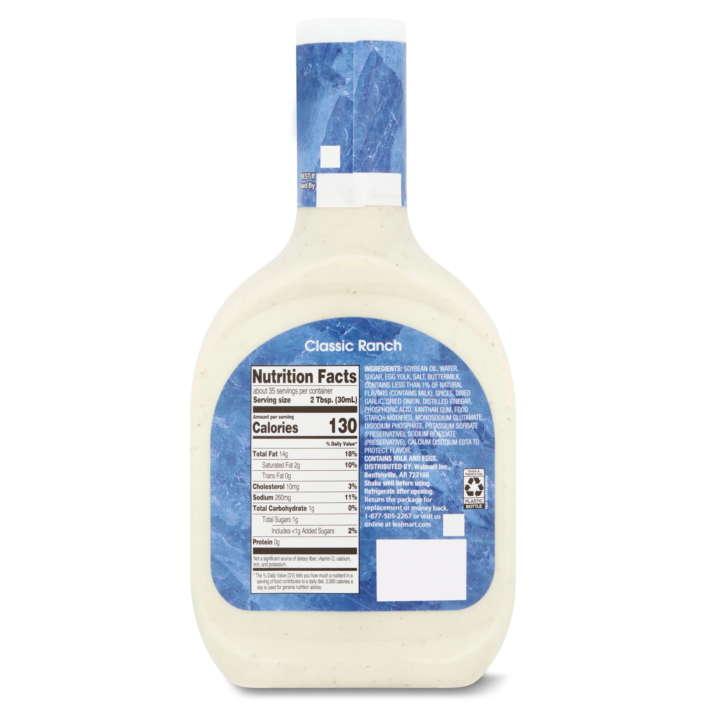 Great Value Classic Ranch Dressing Nutrition Facts Besto Blog