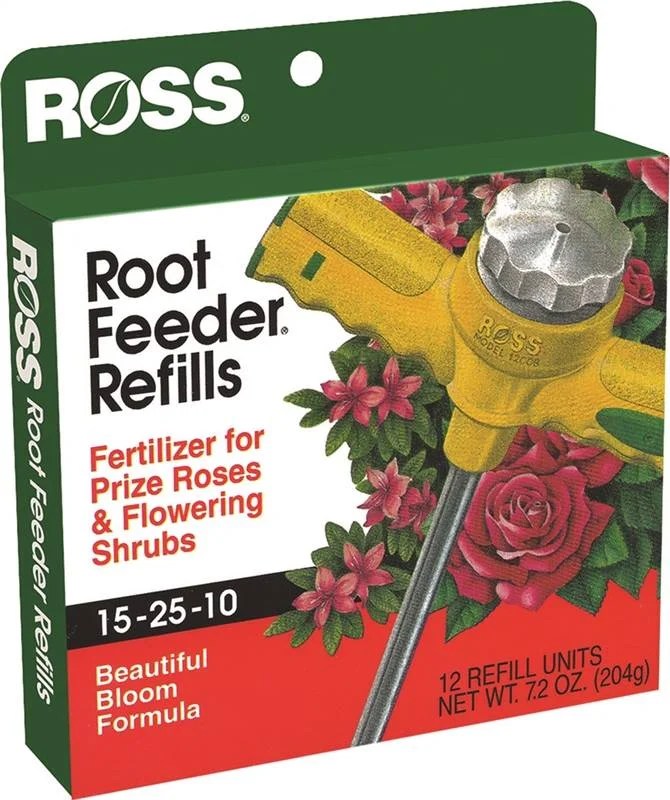 Ross Rose/Flowering Shrub Root Feeder Refills 12Pack 13450