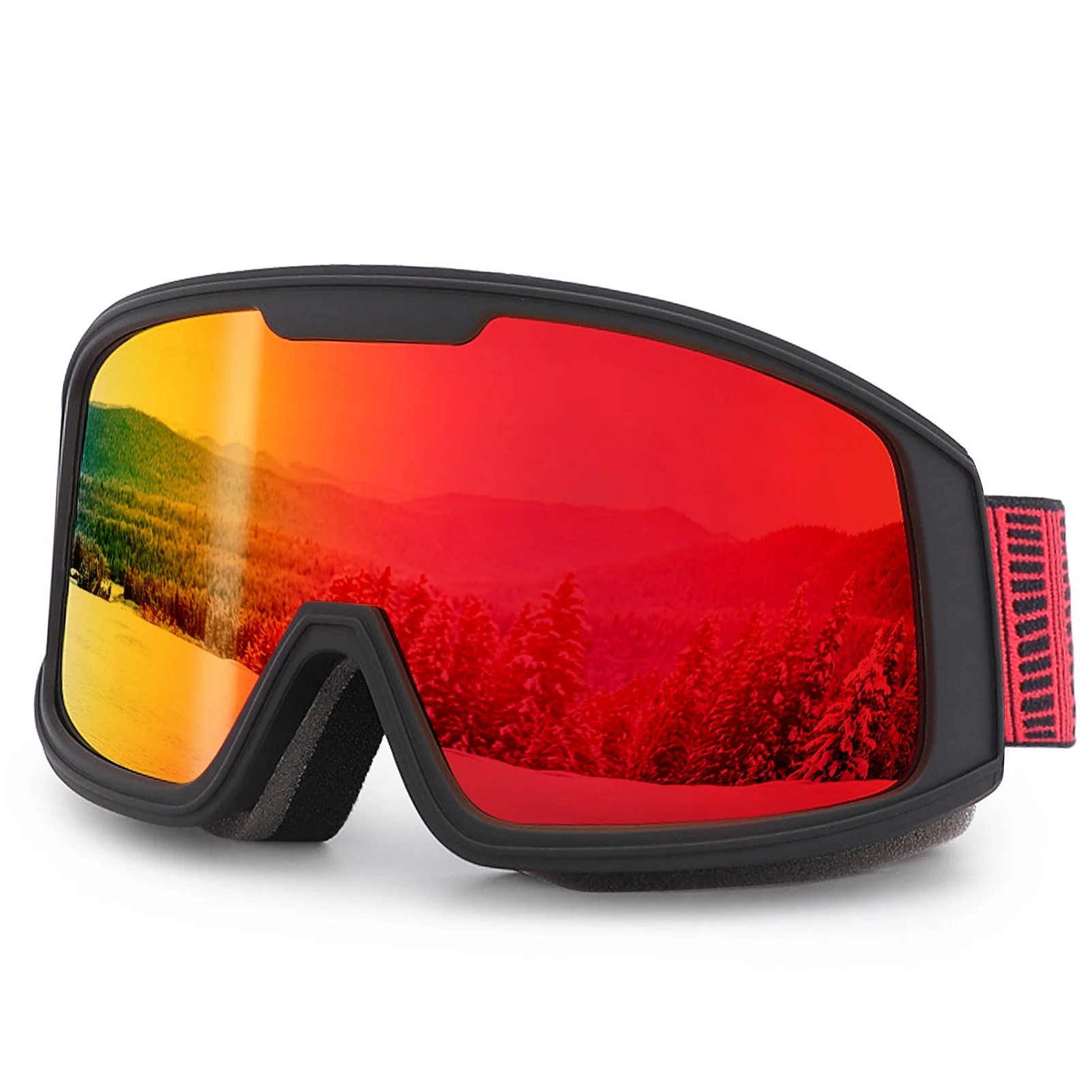 Clarity Improved Ski Goggles for Men Women Fog Protection Snow Goggles