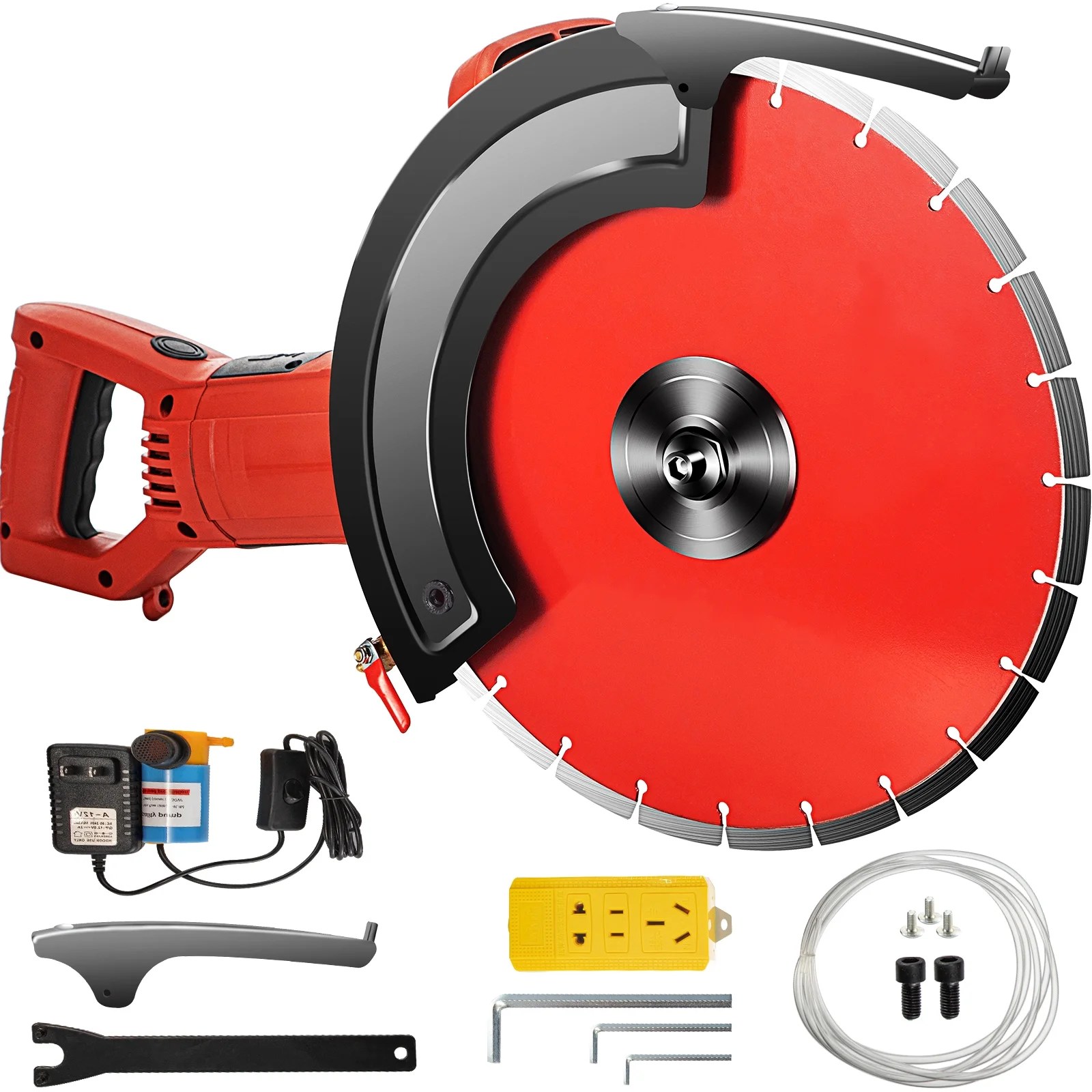VEVOR 14" Concrete Cutter, 15Amp Concrete Saw, Electric Circular Saw
