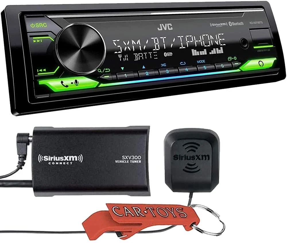 JVC KDX370BTS Digital Media Receiver and Sirius XM Tuner Endless Car