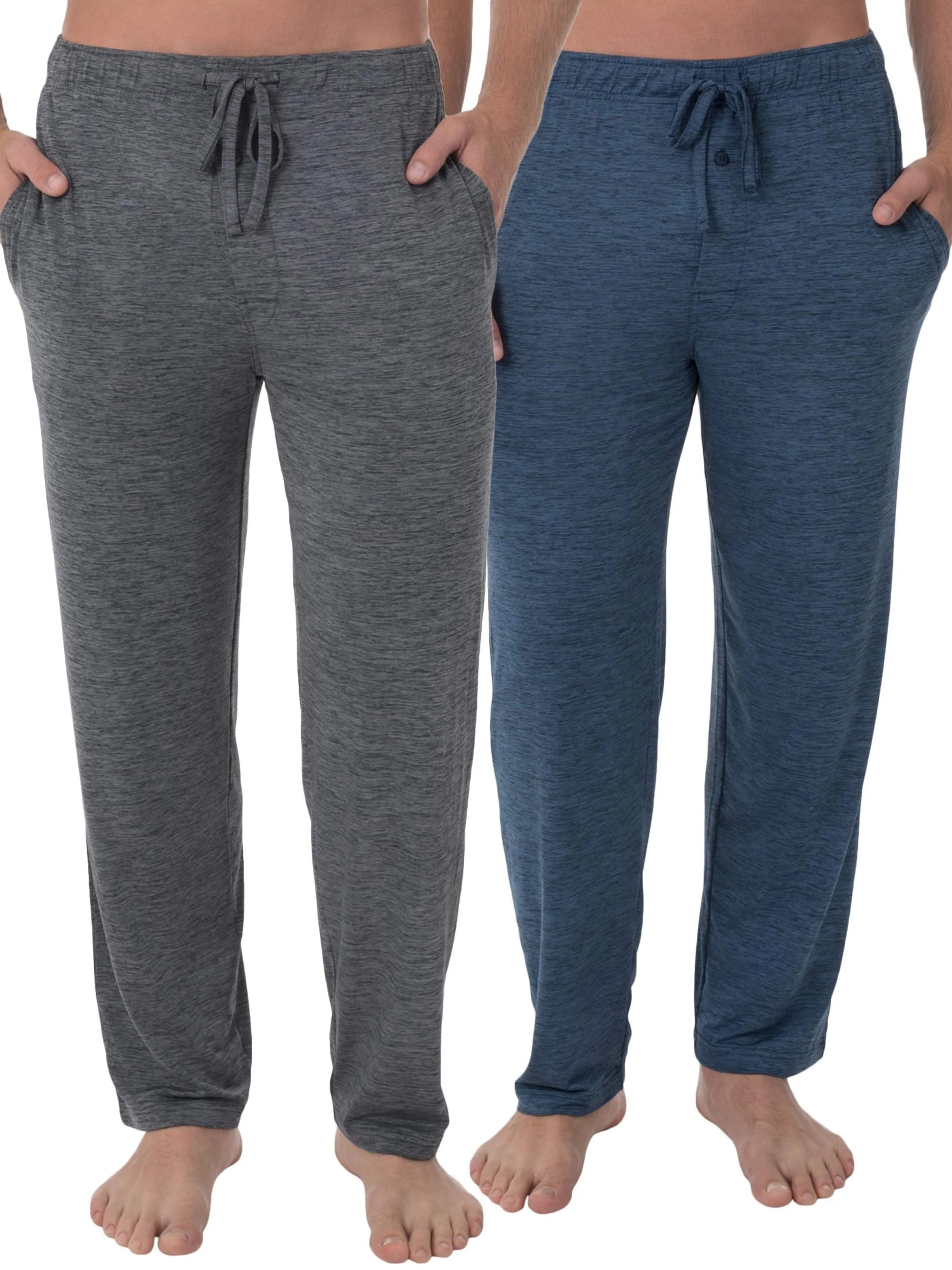 Fruit of the Loom Adult Men's 2Pack Beyondsoft Knit Sleep Pant