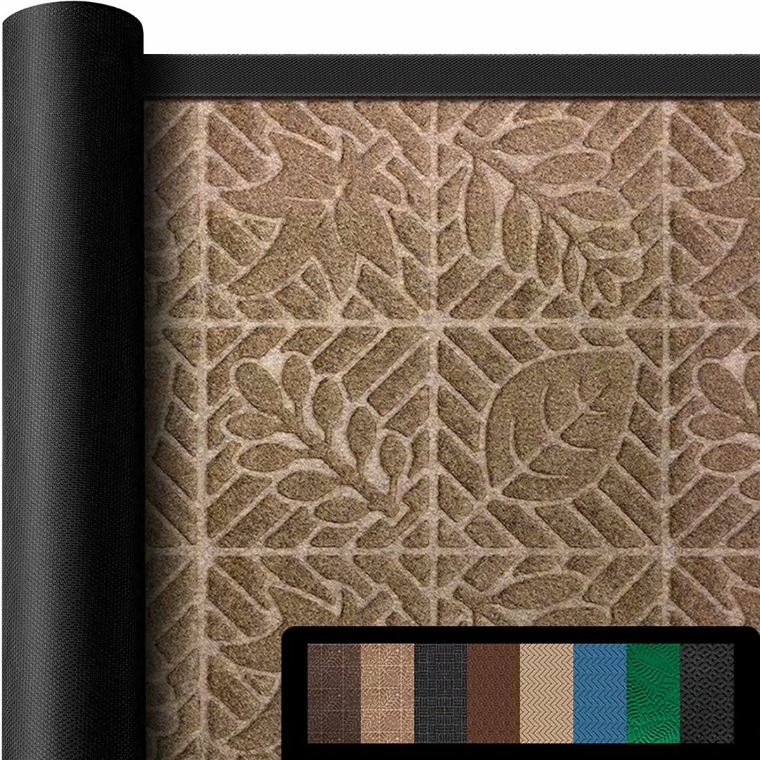 Amagabeli Large Outdoor Door Mats 24" x 36" for Front Entrance Outside